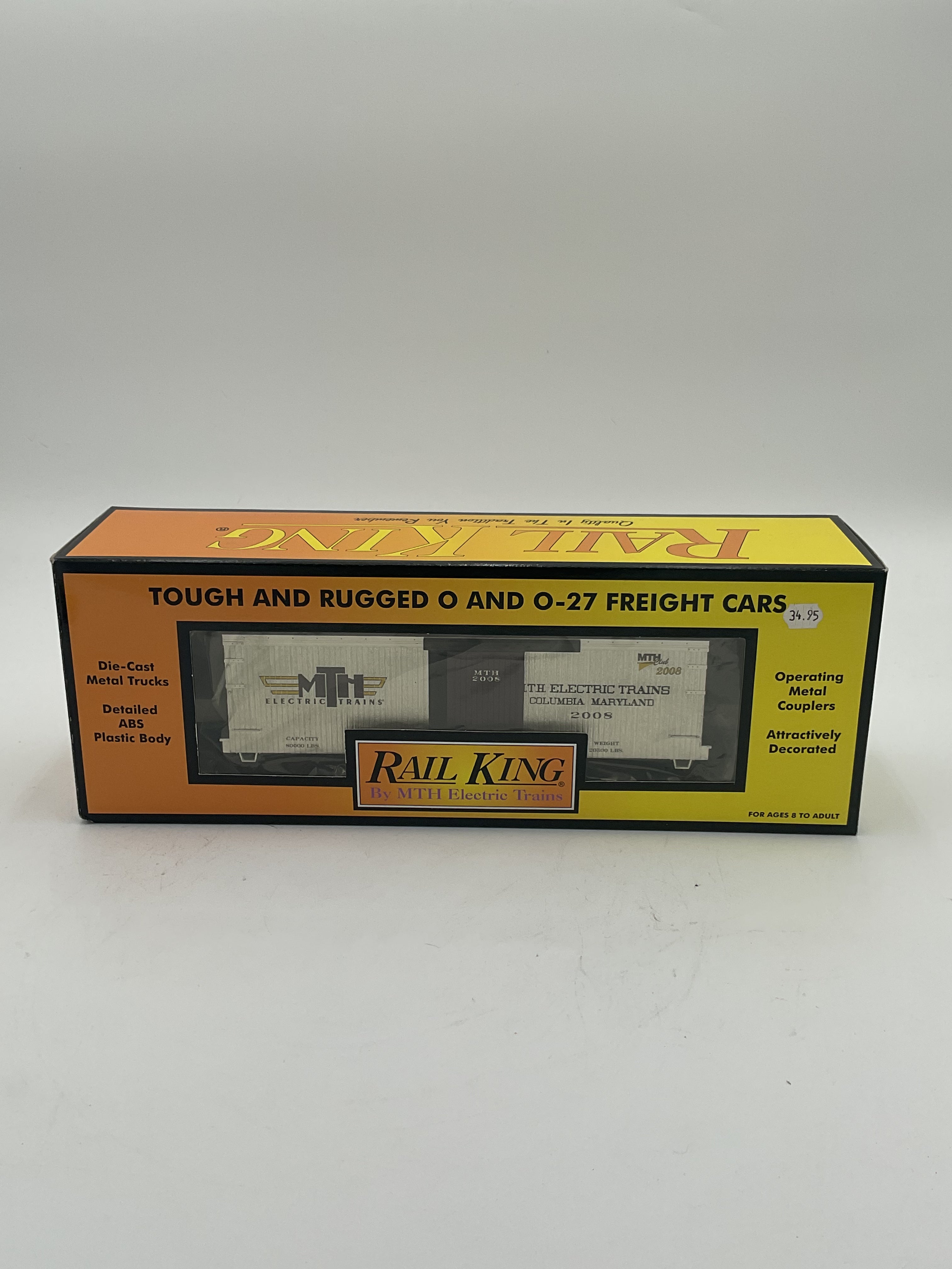 MTH 30-74488 MTHRRC- 2008 19th Century 34’ Box Car