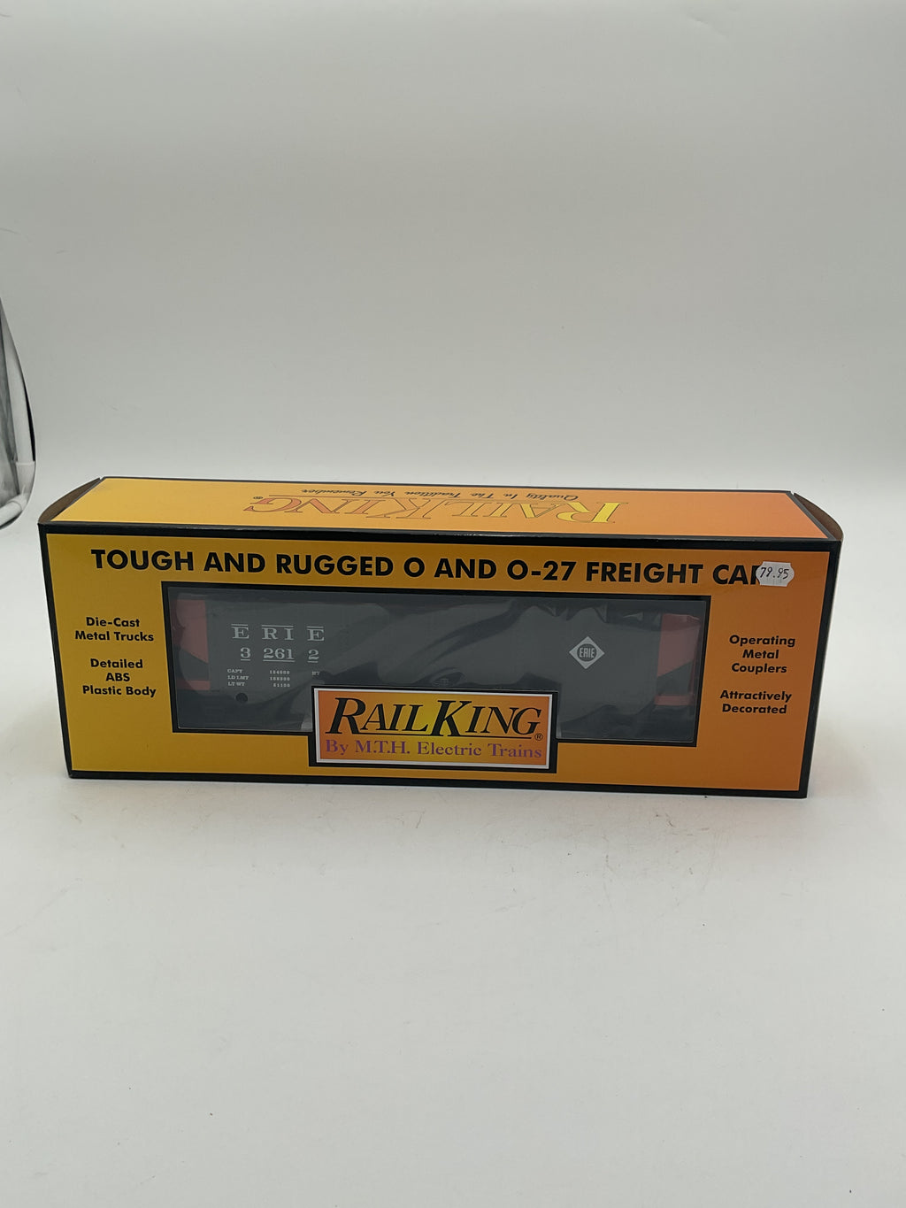 MTH 30-70135C Erie 4-Bay Hopper Car w/ Coal Load