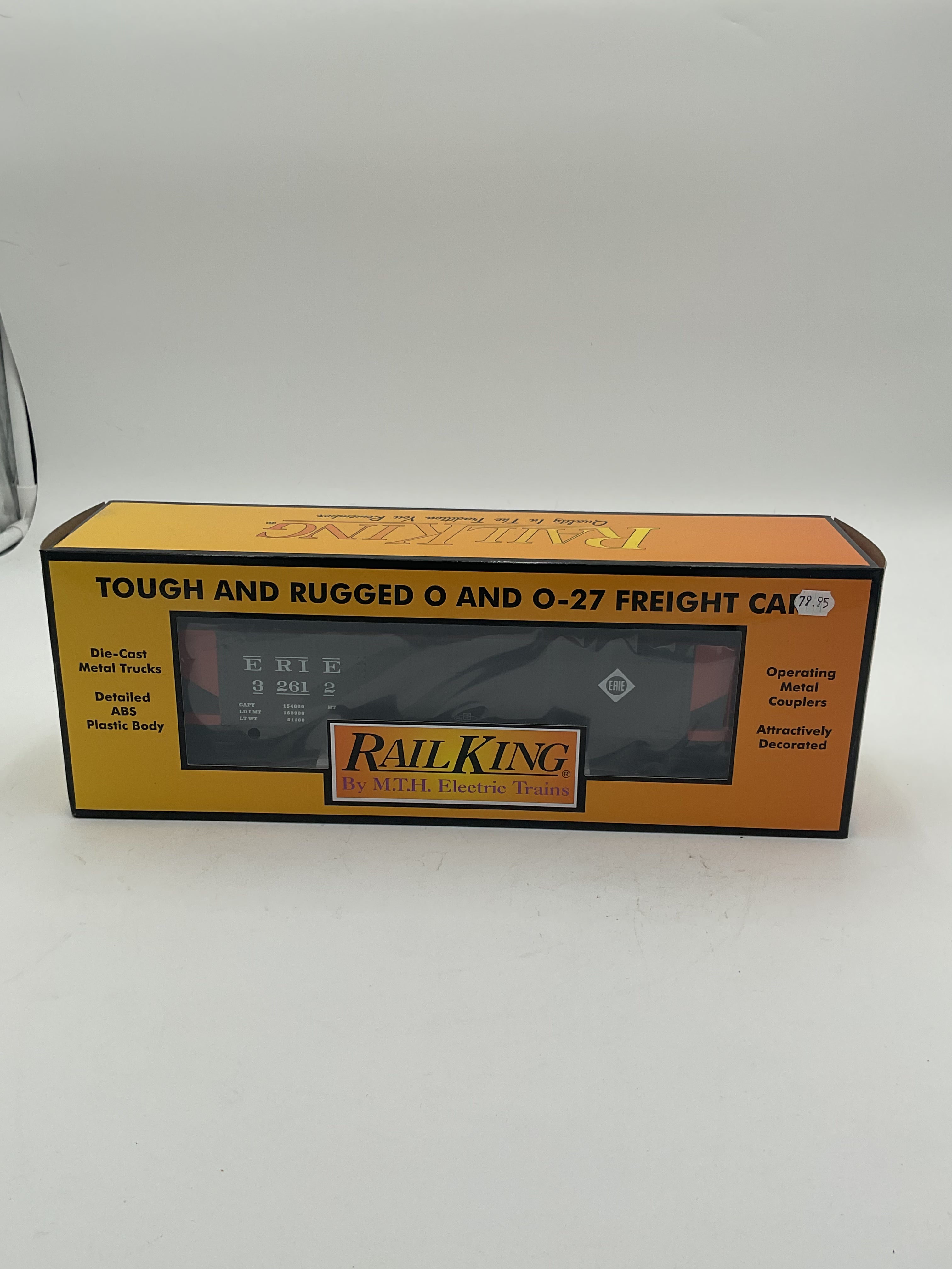 MTH 30-70135C Erie 4-Bay Hopper Car w/ Coal Load