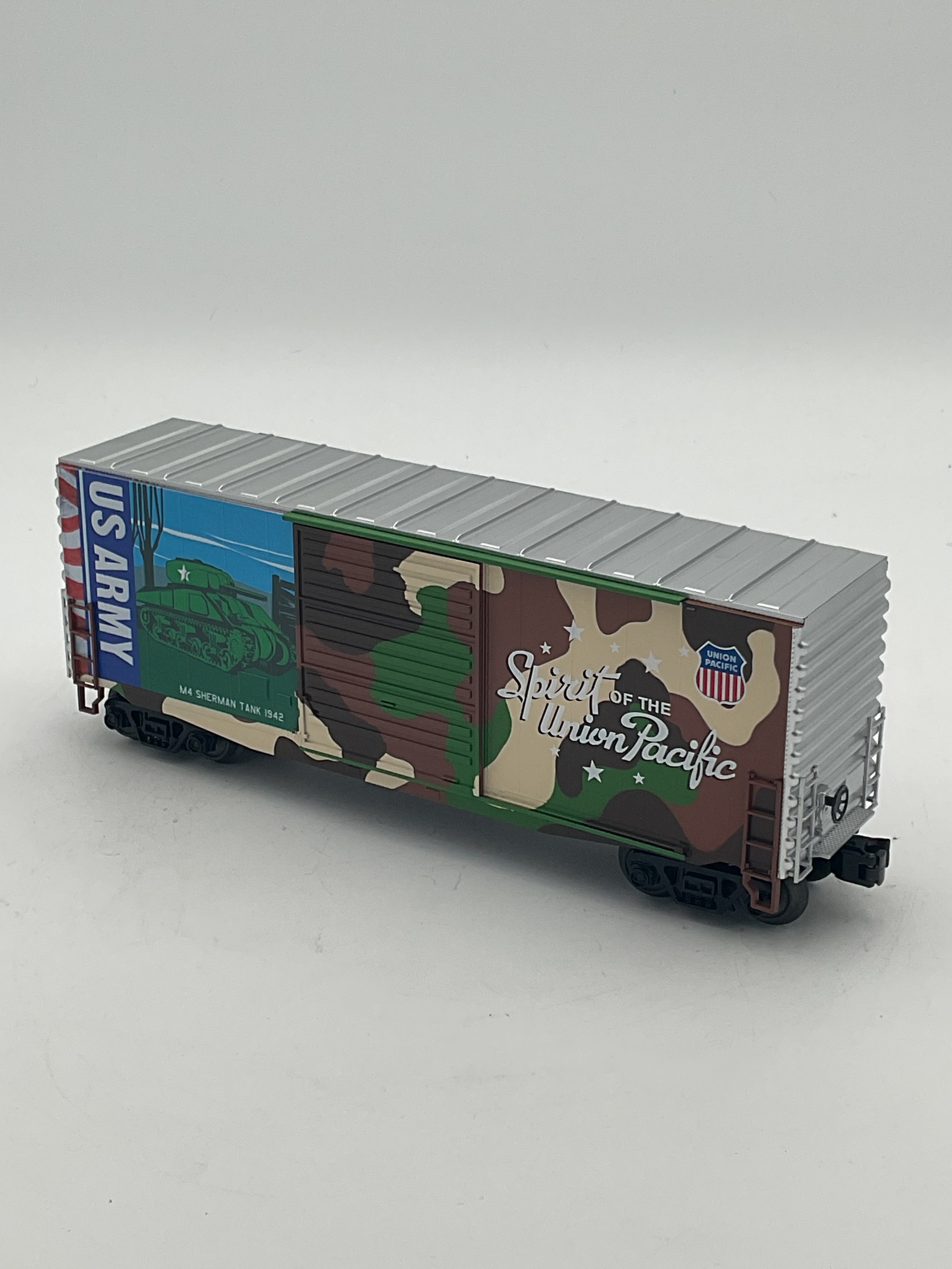 MTH 30-74928 Union Pacific (Army) 40’ High Cube Box Car