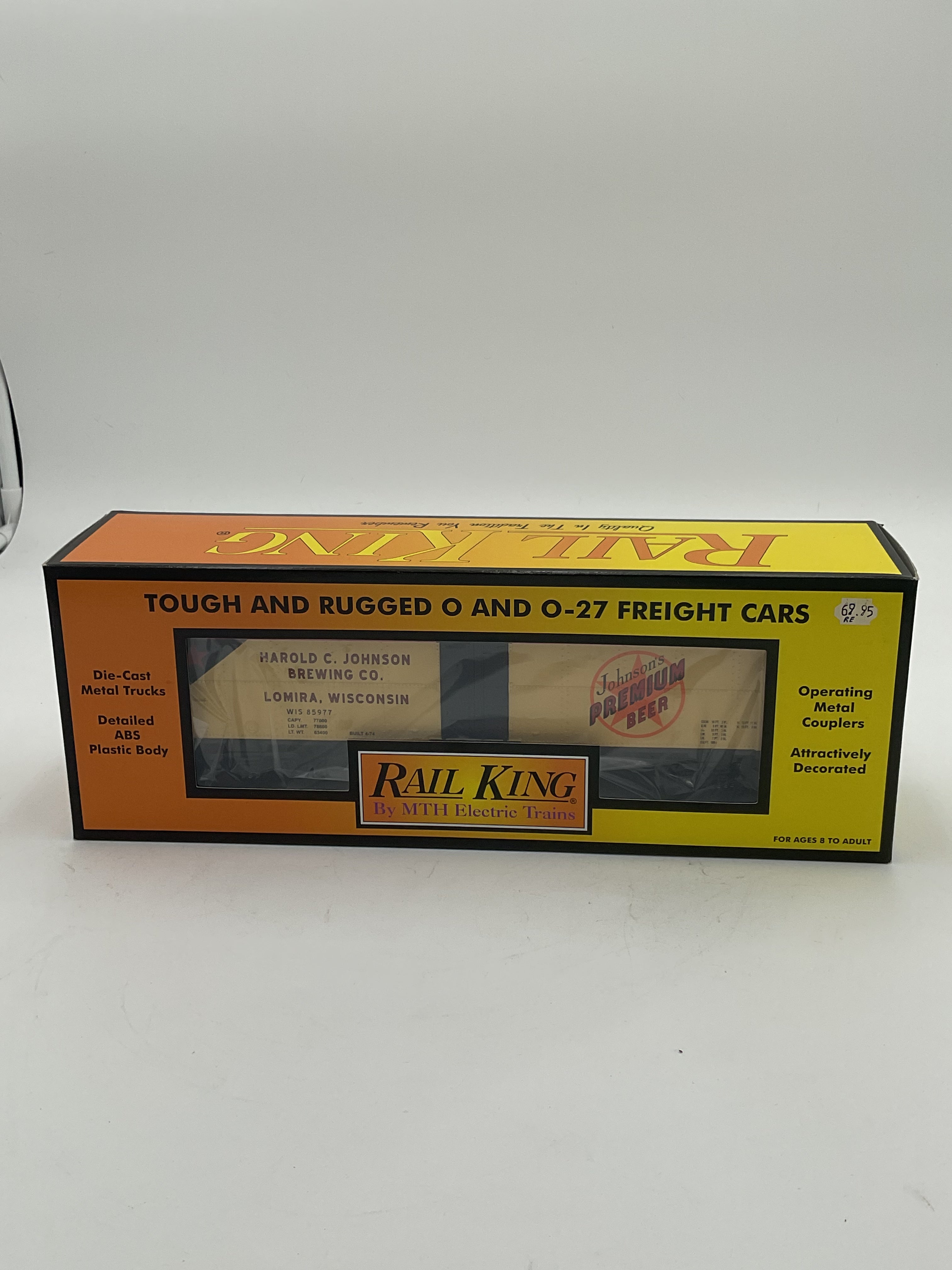 MTH 30-7851 Johnson’s Premium Beer Modern Reefer Car