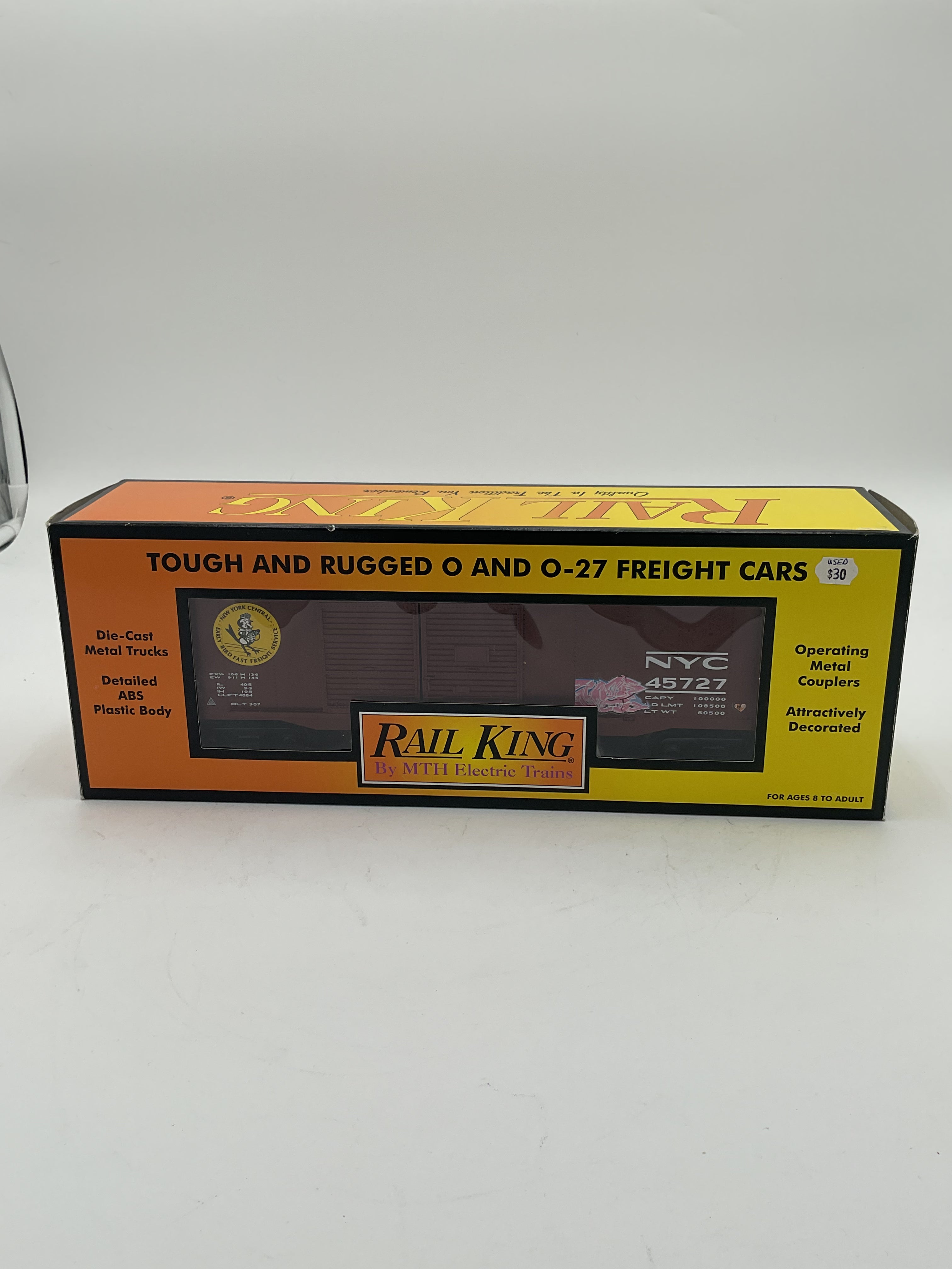 MTH 30-4188a New York Central 40’ Double-Door Boxcar