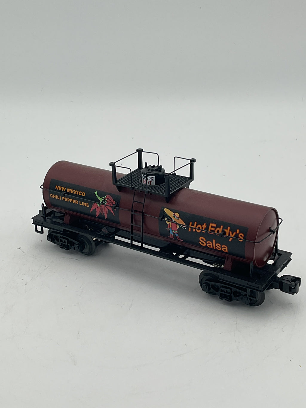 MTH 30-73289 TCA Convention Car- 2009 Hot Eddy’s Salsa Smoking Tank Car
