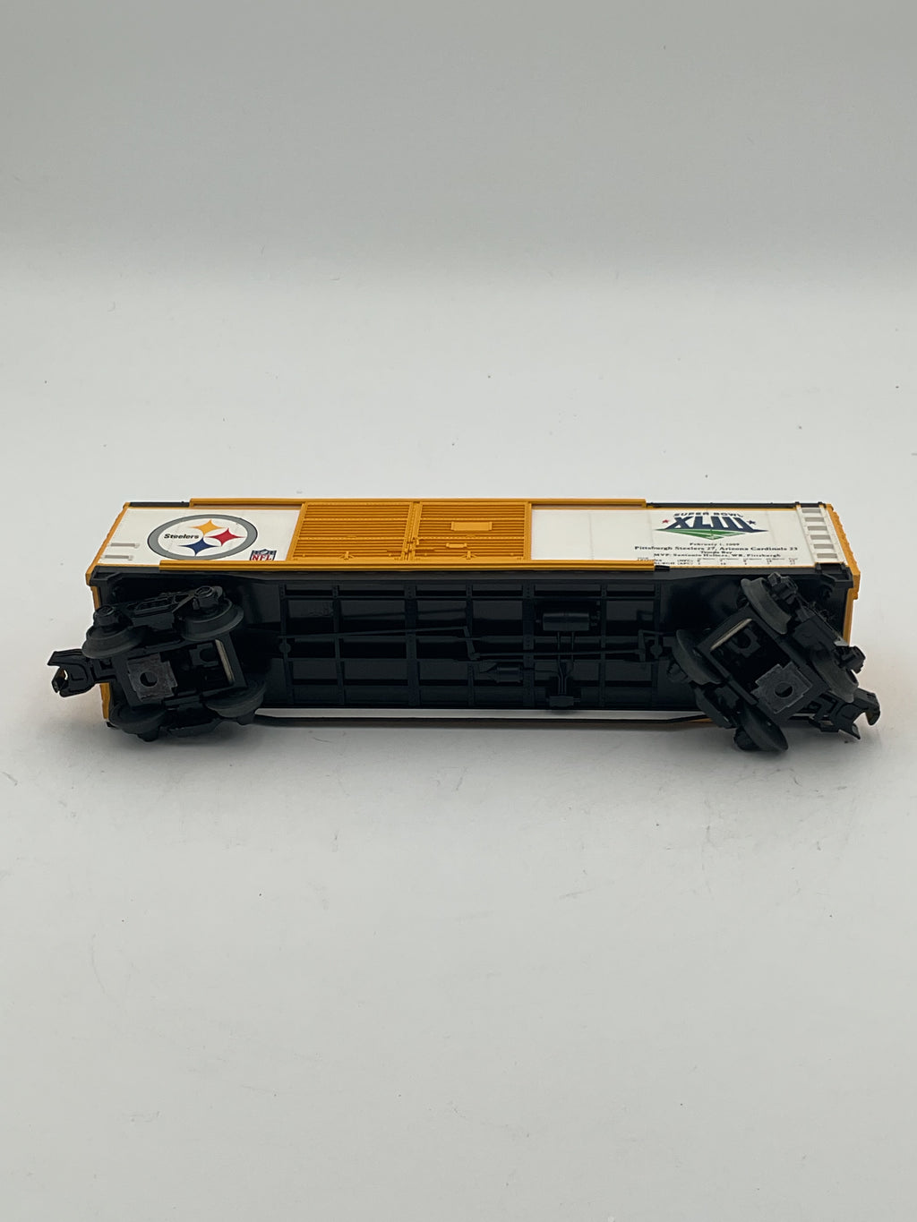 MTH 30-74559 Pittsburgh Steelers 40’ Double Door Box Car