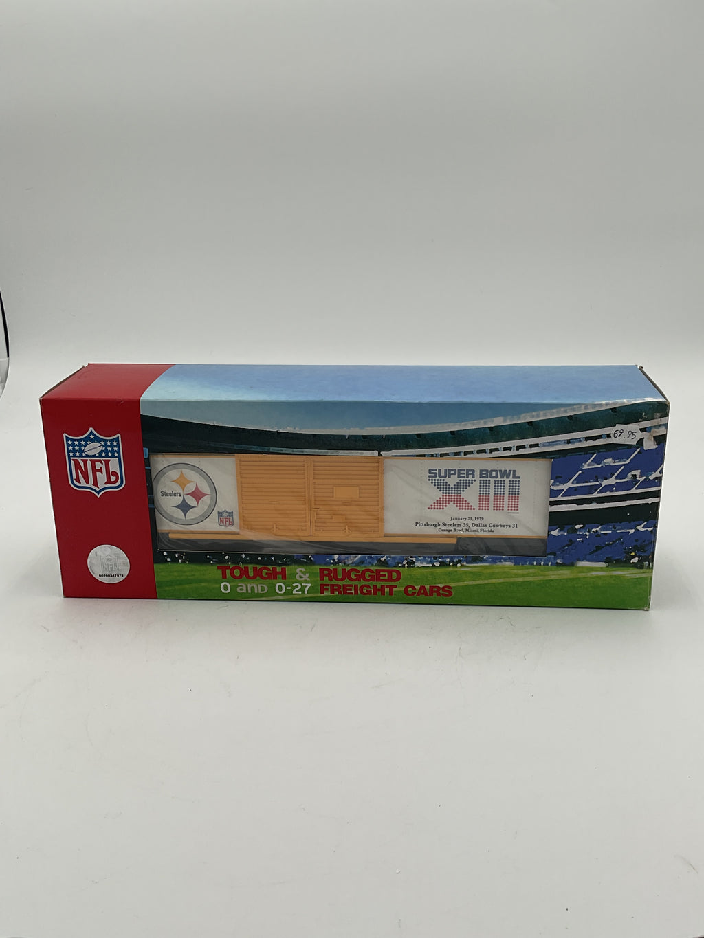 MTH 30-74438 Pittsburgh Steelers Super Bowl XIII 40’ Double Door Boxcar
