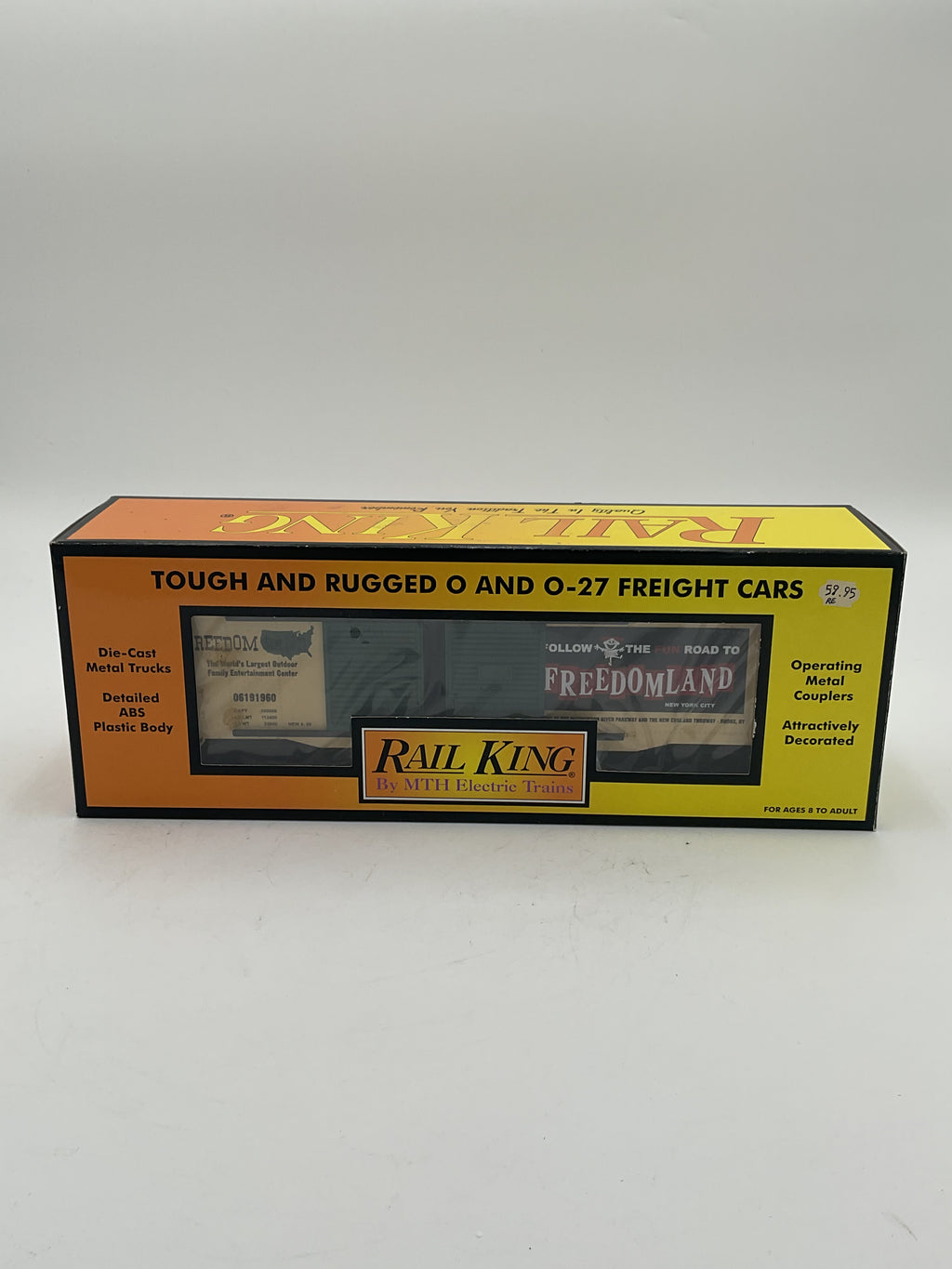 MTH 30-74130 Freedomland 40’ Double Door Box Car
