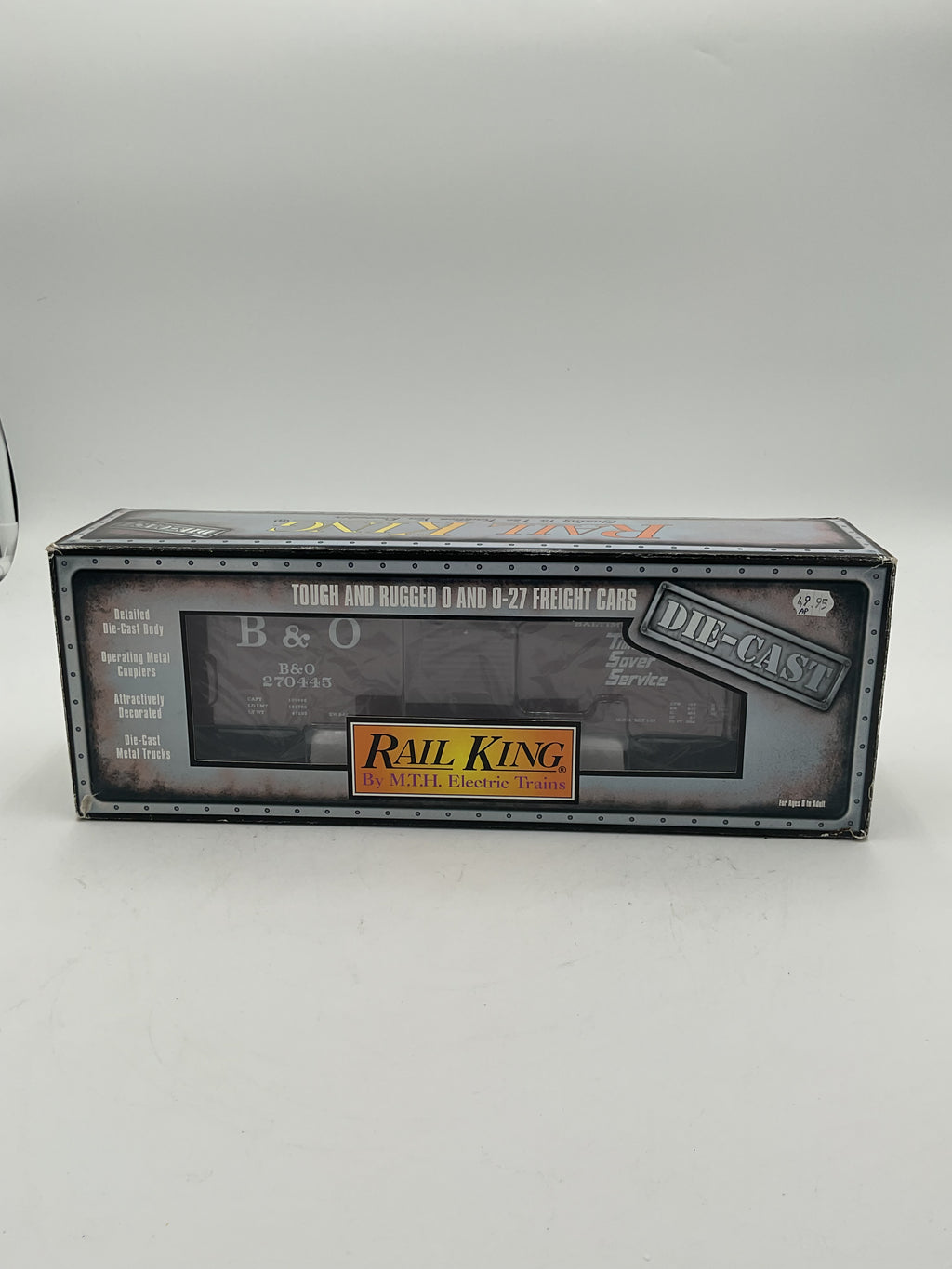 MTH 30-8405 Baltimore & Ohio Die-Cast Box Car