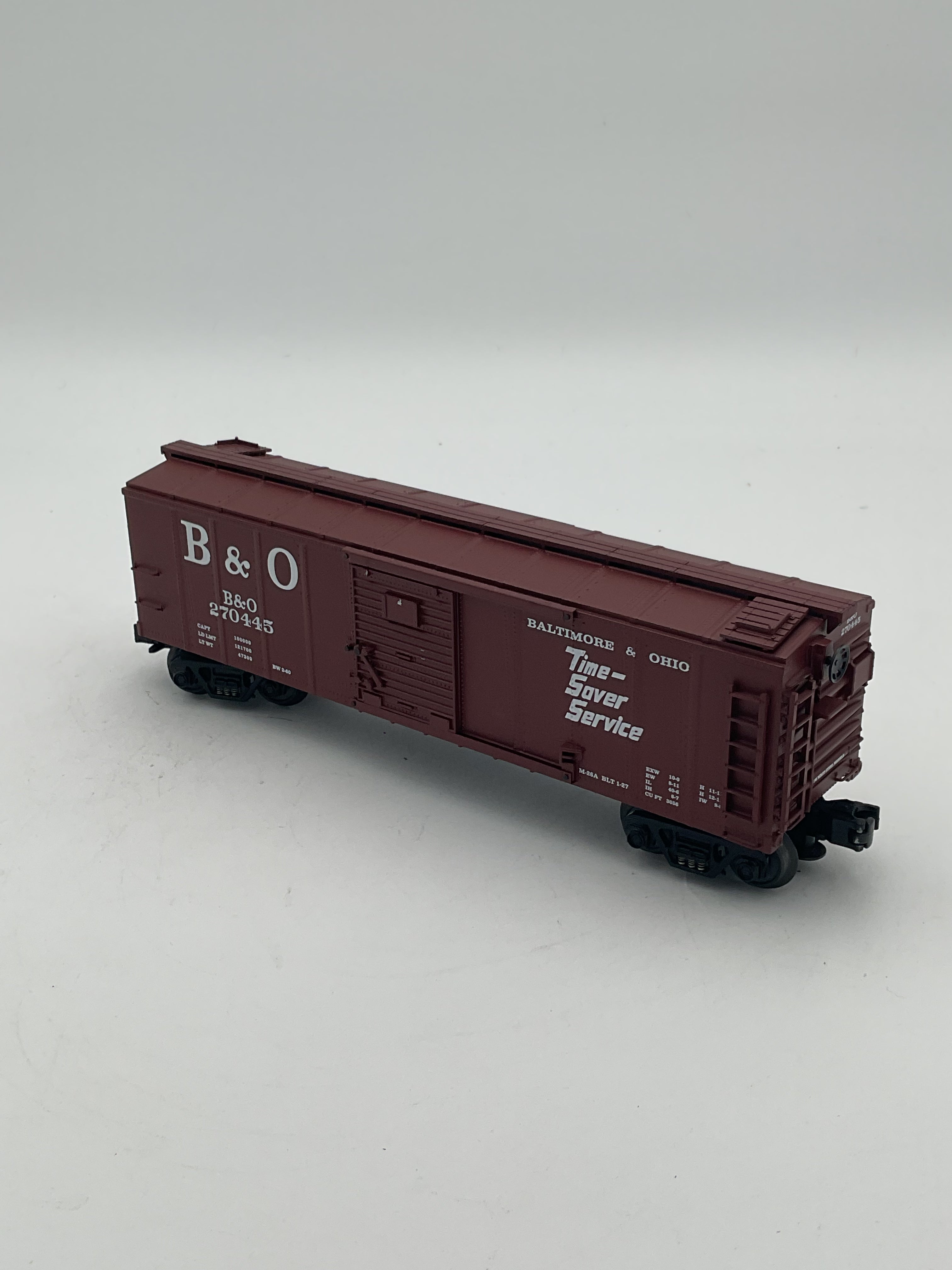 MTH 30-8405 Baltimore & Ohio Die-Cast Box Car