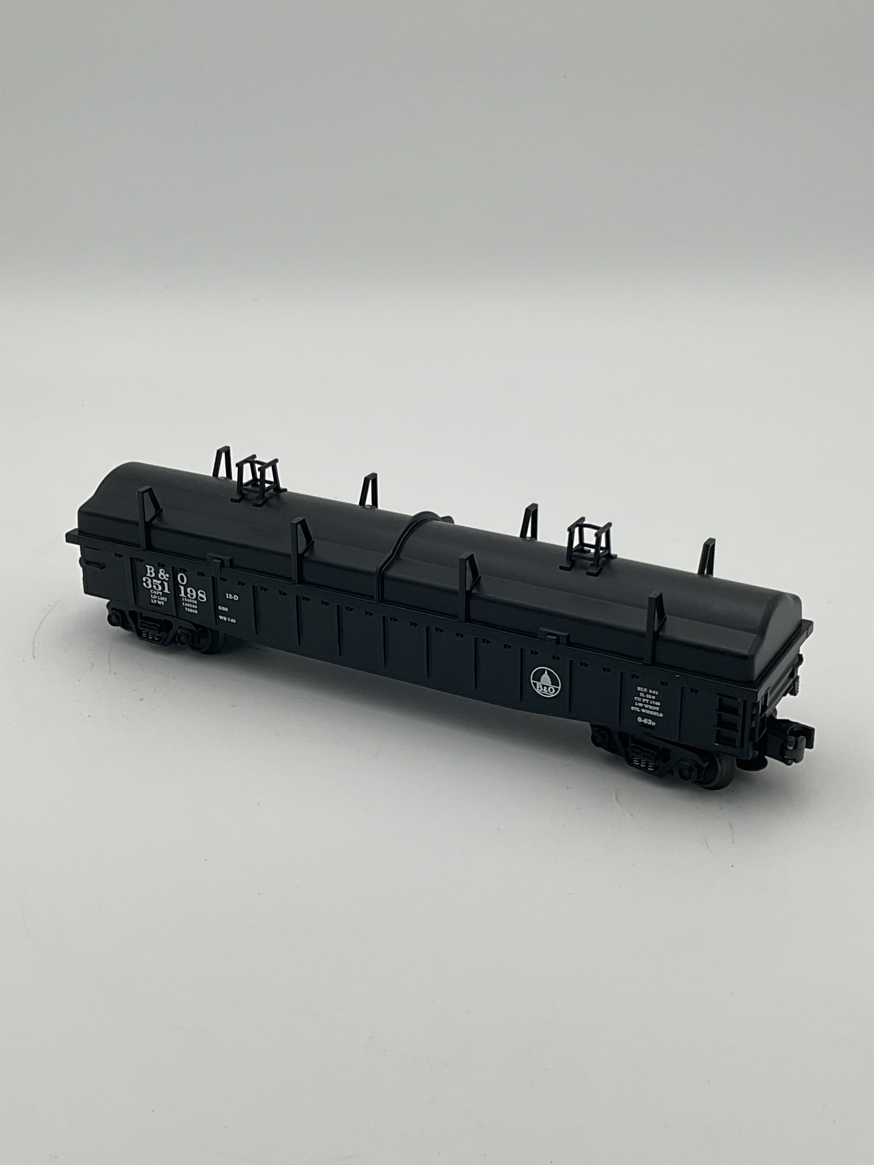 MTH 30-8205 Baltimore & Ohio Die-Cast Gondola w/ Cover