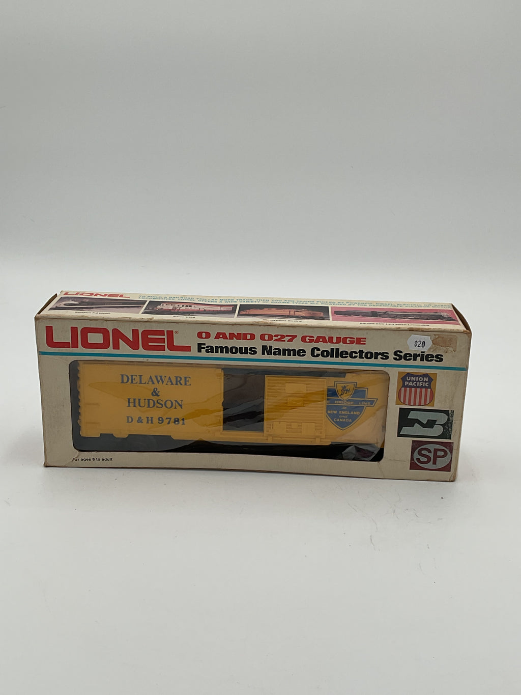 Lionel O 9781 Delaware & Hudson Box Car