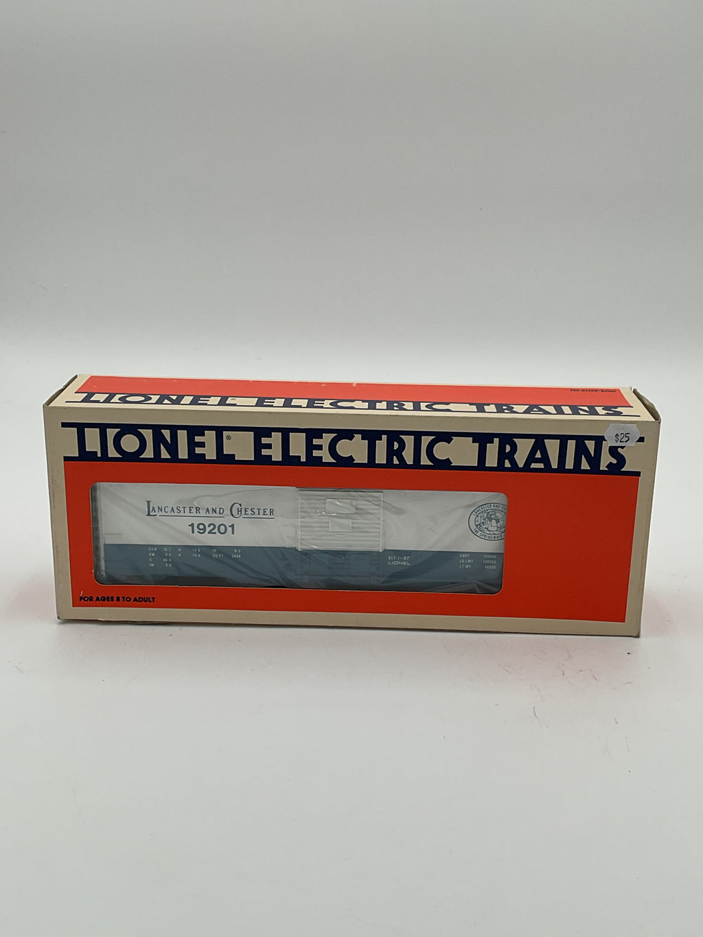 Lionel O 19201 Lancaster & Chester Box Car