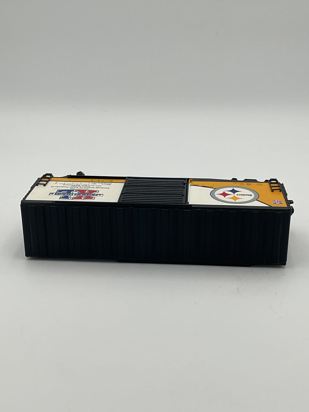 MTH 30-74362 NFL- Pittsburgh Steelers- Super Bowl XL Champs 40’ High Cube Box Car