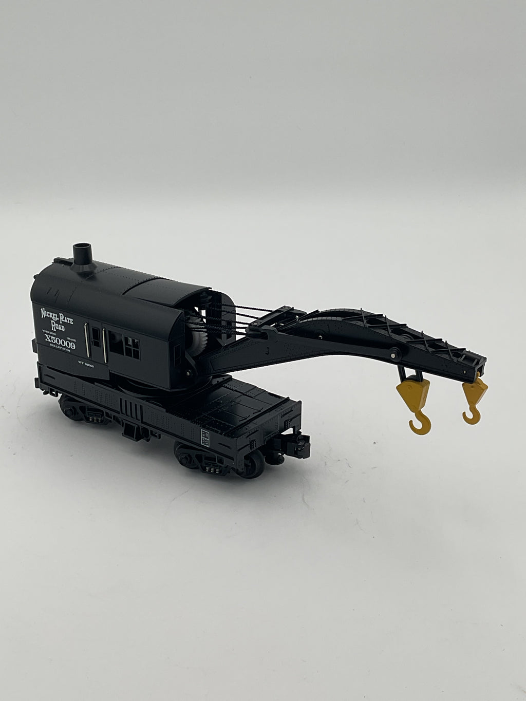 MTH 30-7919 Nickel Plate Road Operating Crane Car