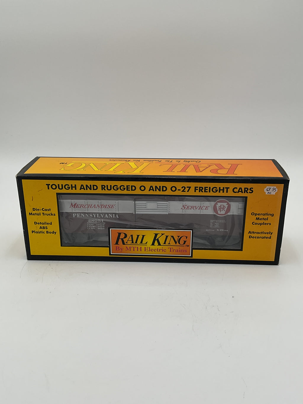 MTH RK-7408L Pennsylvania Merchandise Service Semi-Scale Box Car