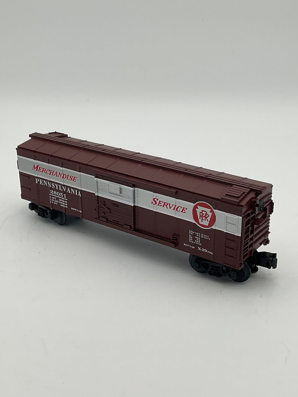 MTH RK-7408L Pennsylvania Merchandise Service Semi-Scale Box Car