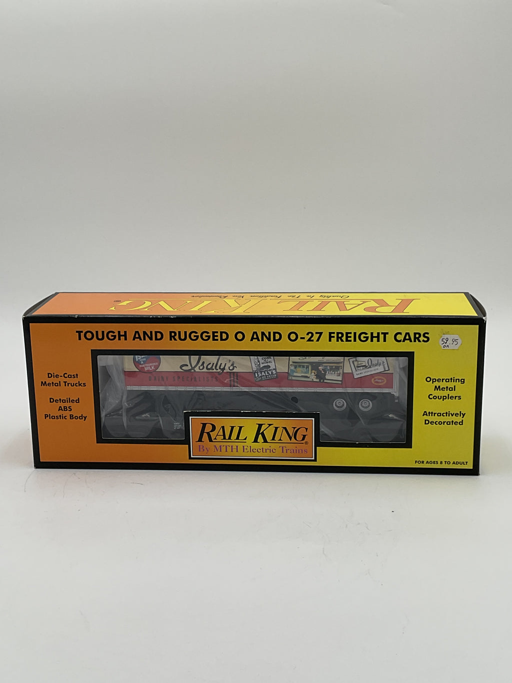 MTH 30-76153 Isaly’s Flat Car w/ Trailer
