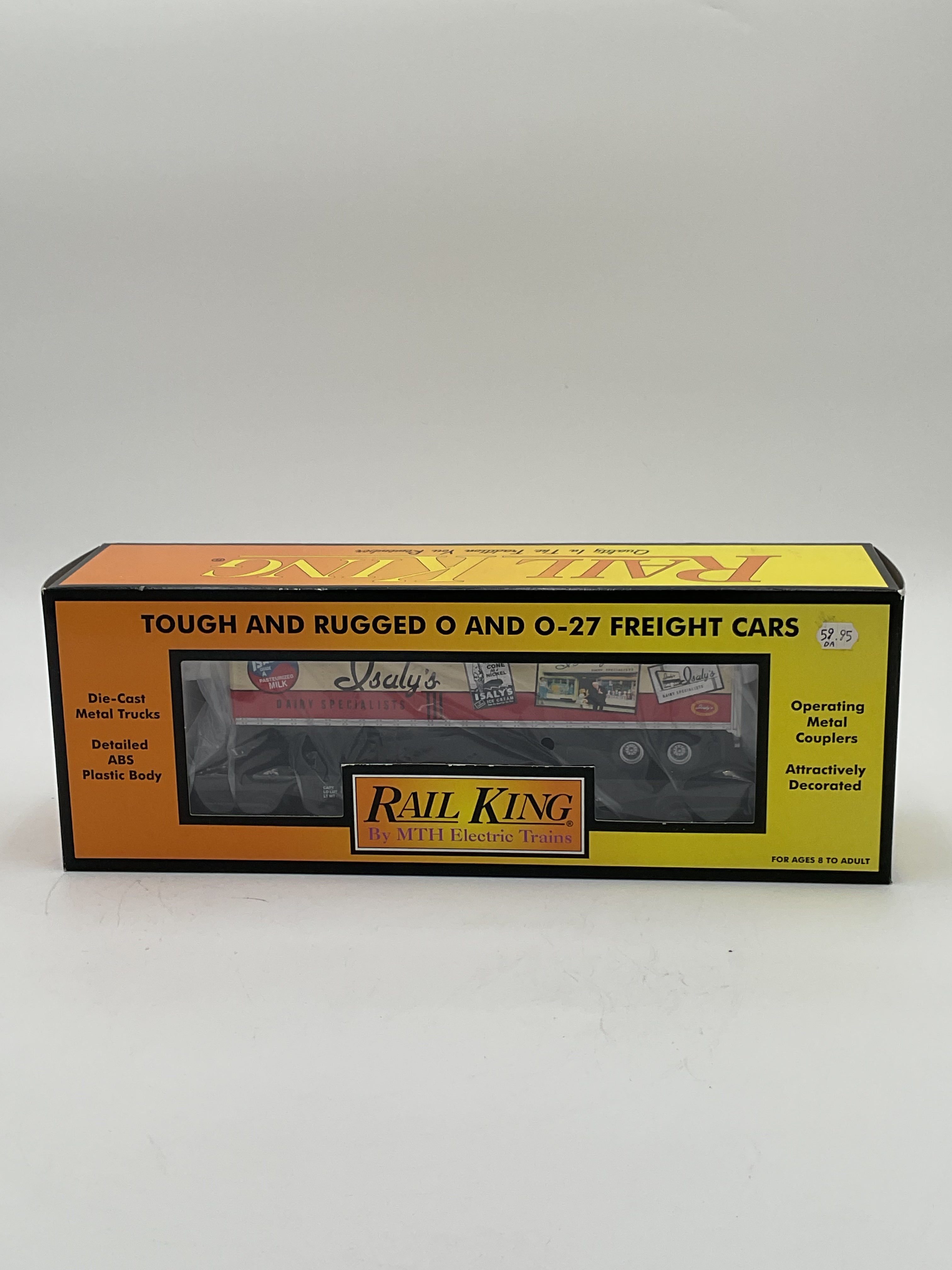 MTH 30-76153 Isaly’s Flat Car w/ Trailer