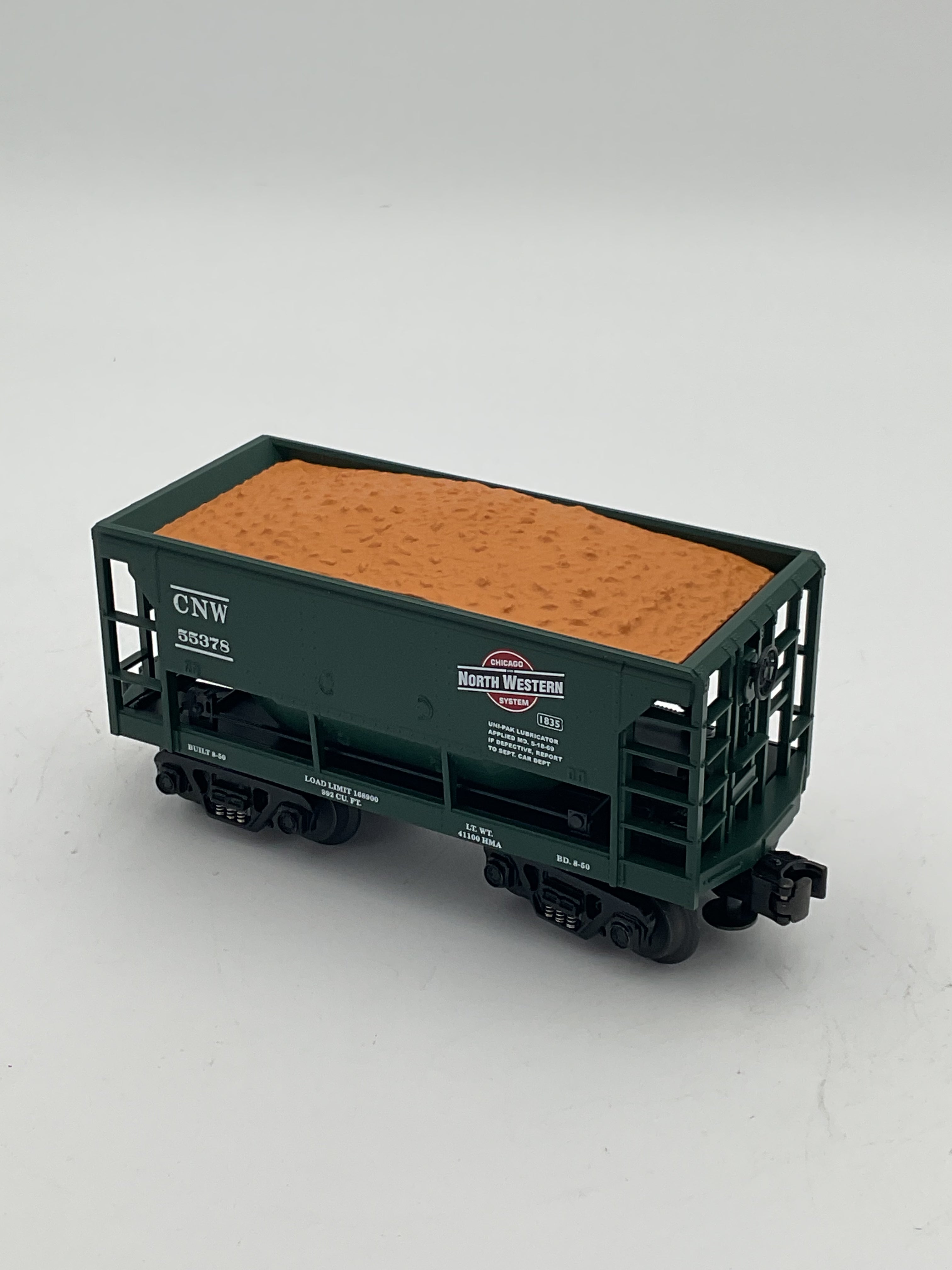 MTH 30-7519 Chicago Northwestern Ore Car w/ Ore Load