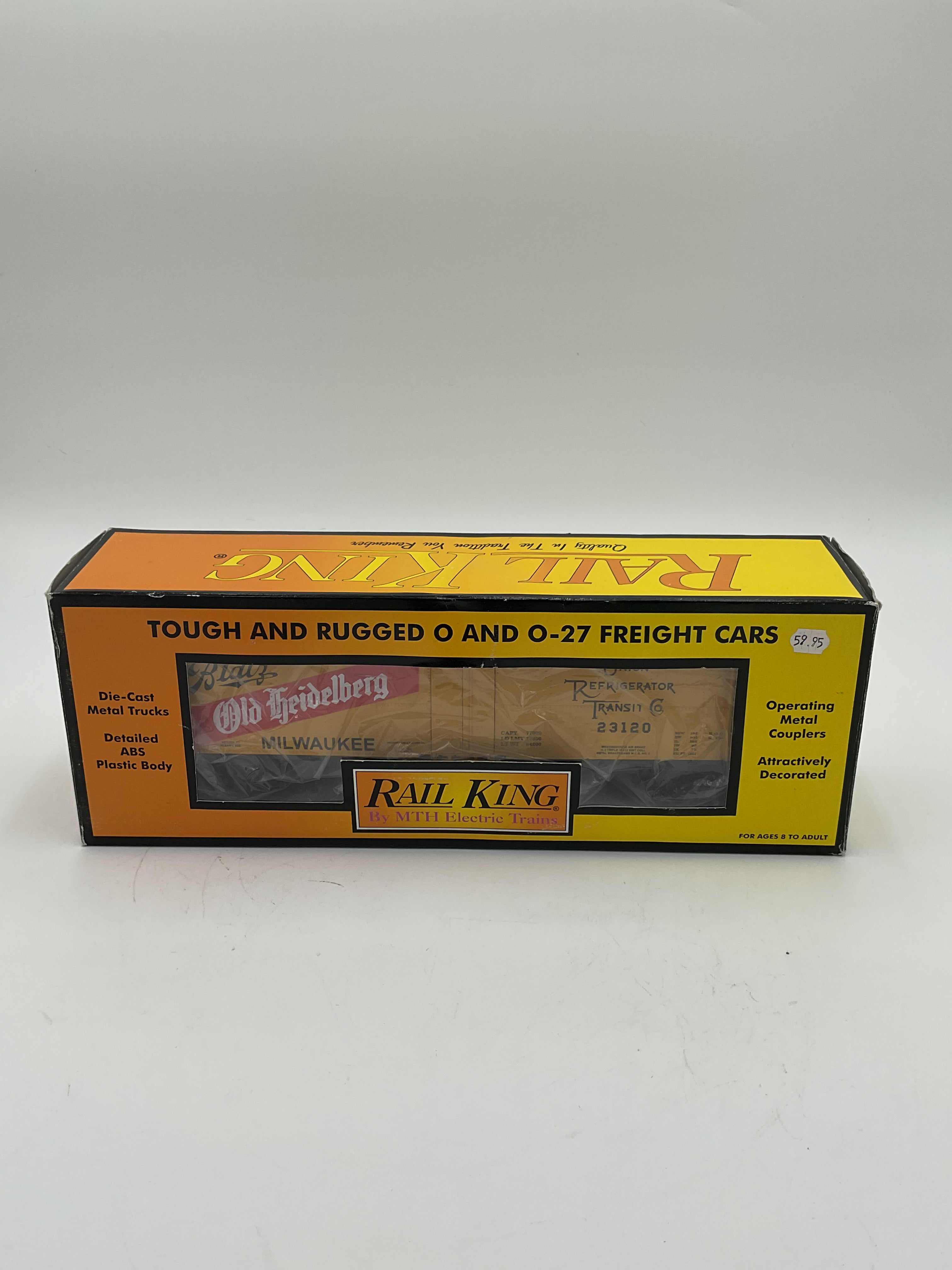 MTH 30-7829 Old Heidelberg Beer Modern Reefer Car