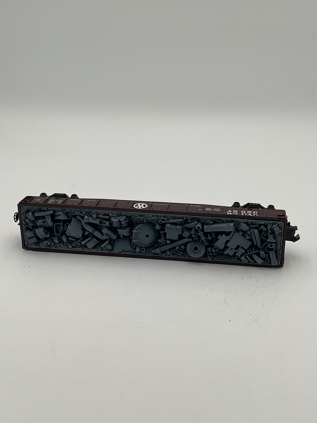 MTH 30-7025B New York Ontario & Western Gondola w/ Junk Load