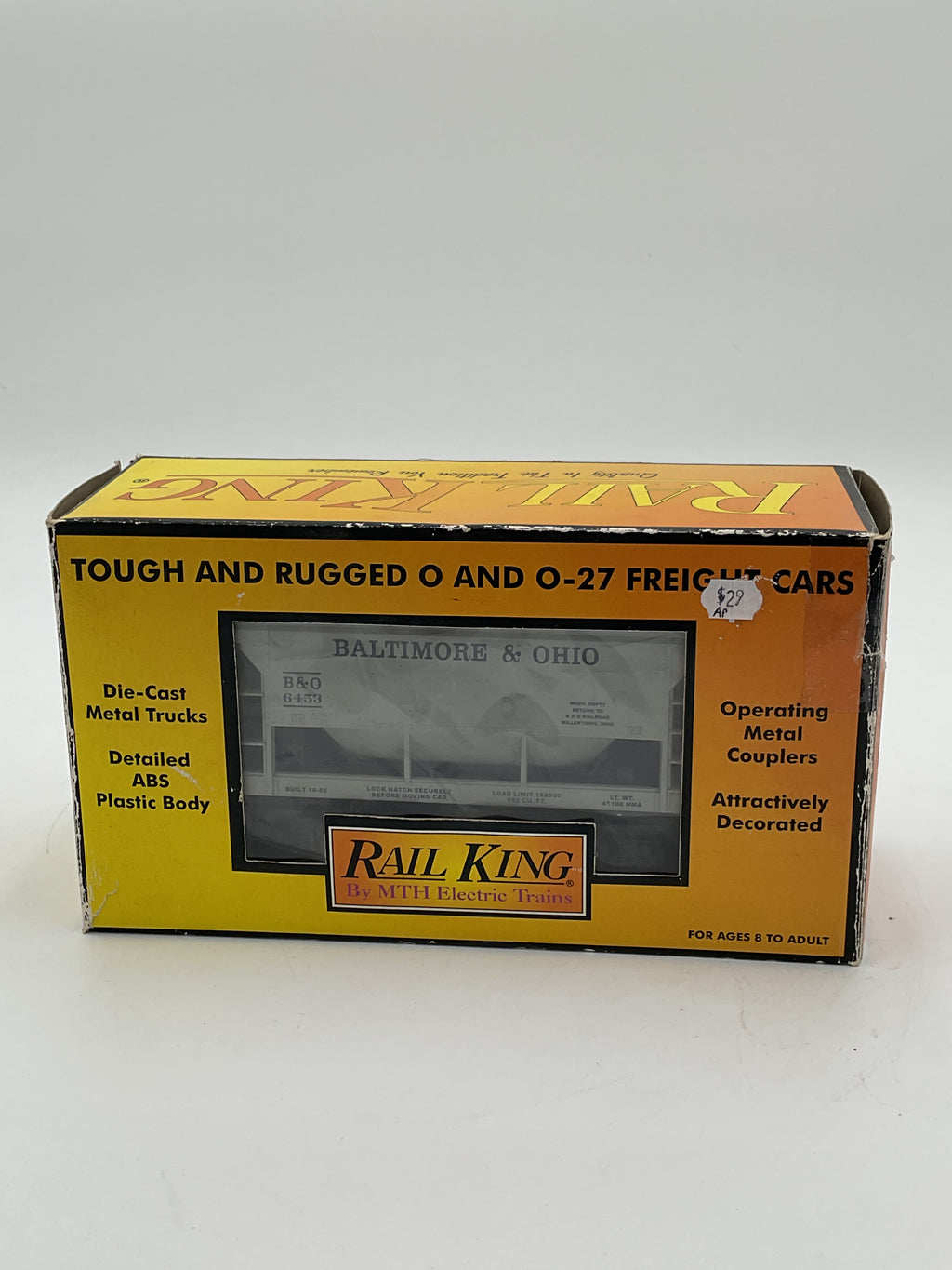 MTH 30-7518 Baltimore & Ohio Ore Car w/ Ore Load