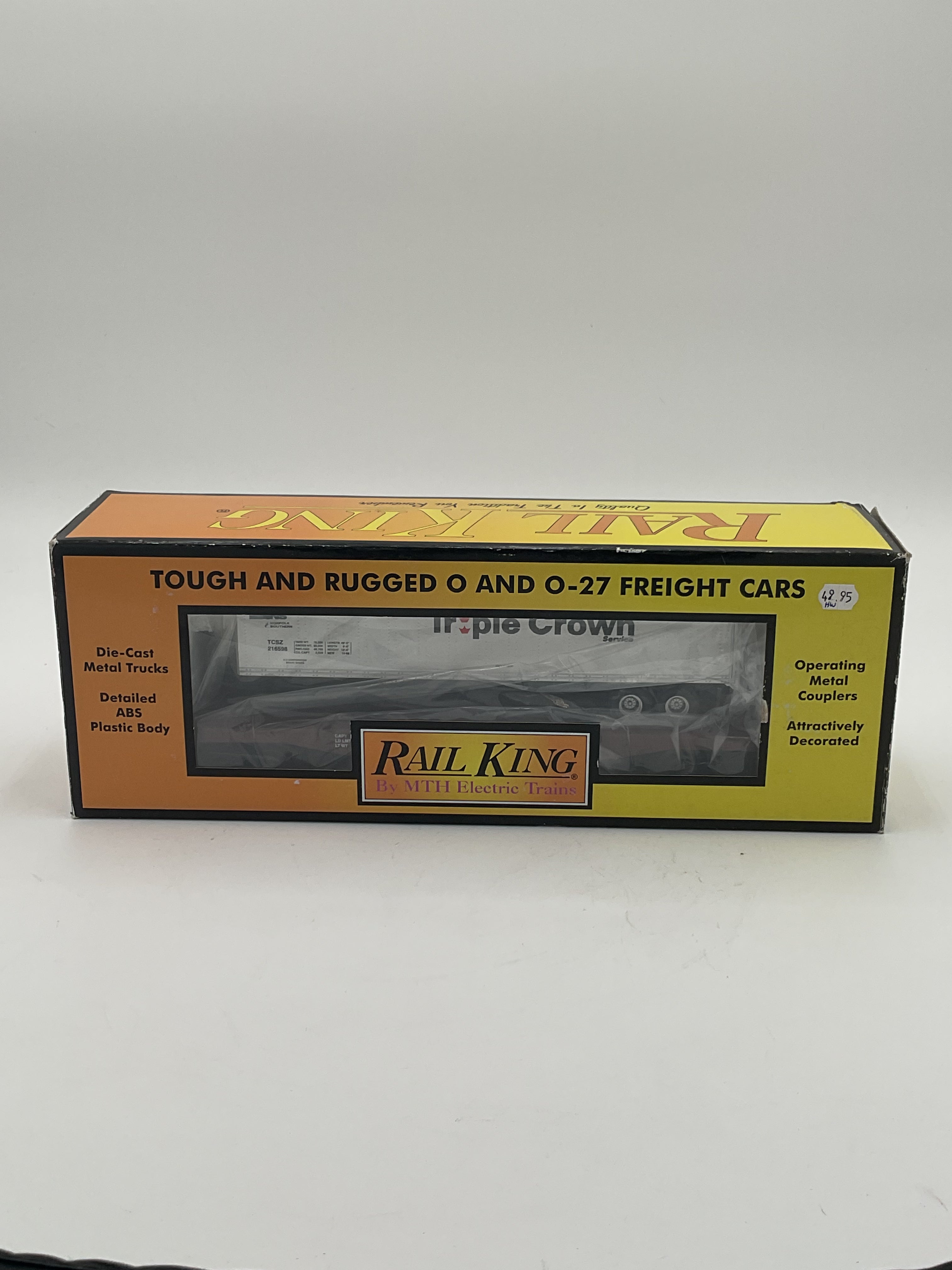 MTH 30-76461 Norfolk Southern Flat Car w/ Trailer
