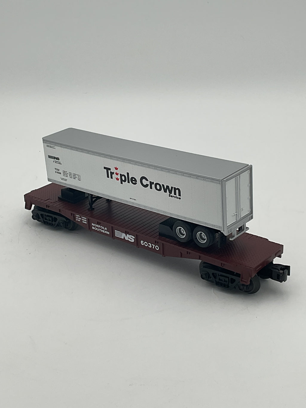 MTH 30-76461 Norfolk Southern Flat Car w/ Trailer