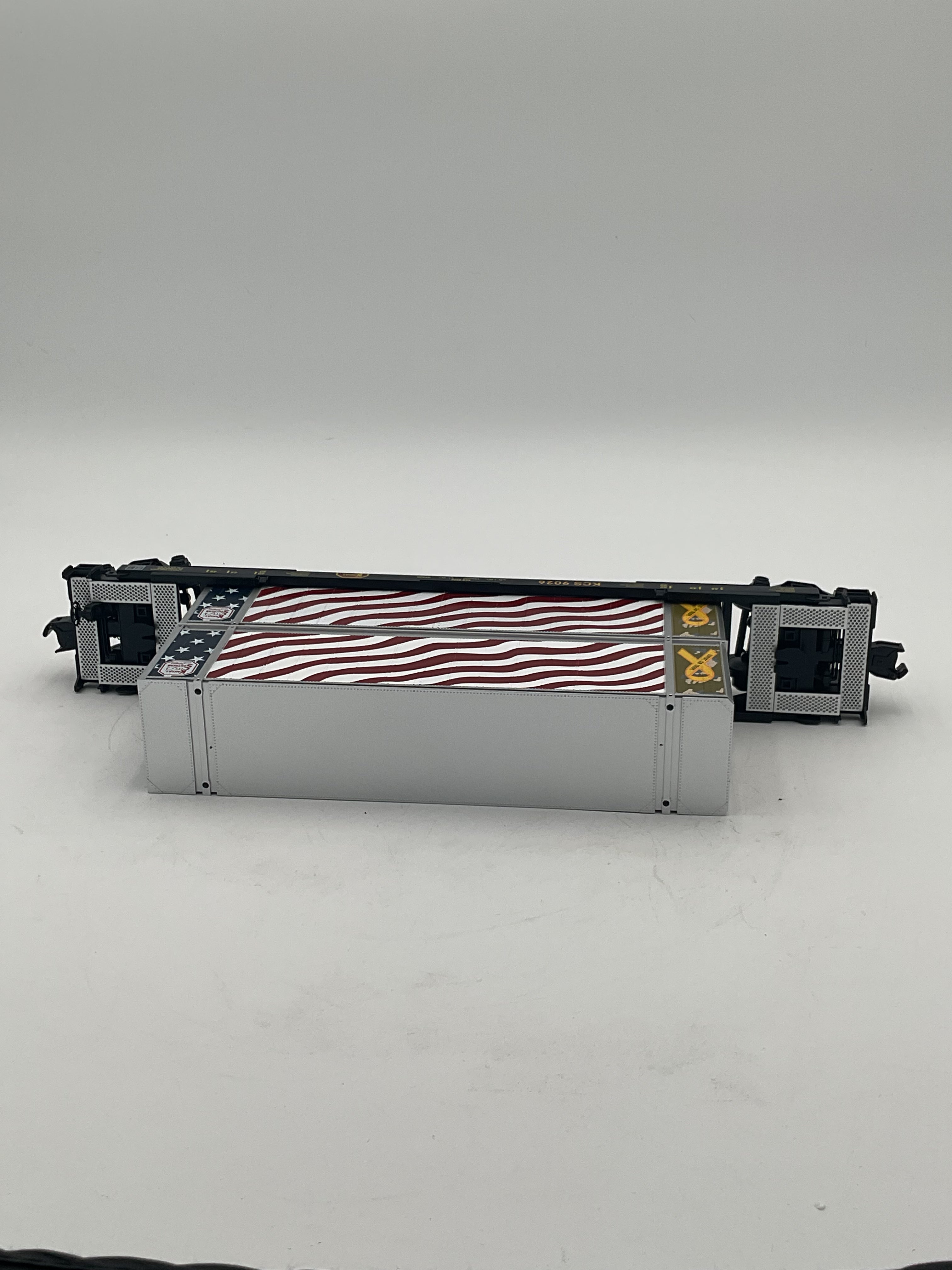 MTH 30-70128C Kansas City Southern Husky Stack Car