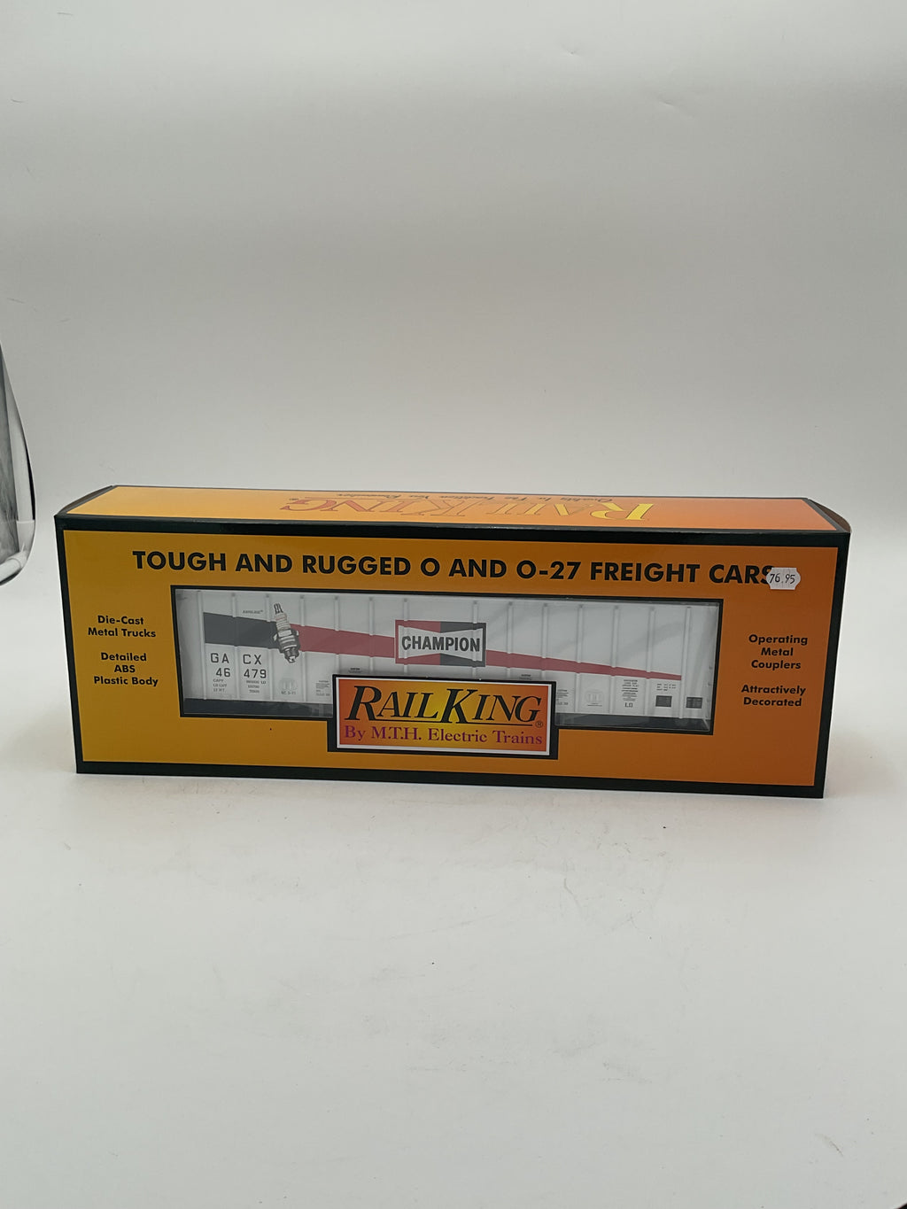 MTH 30-70143D Champion Spark Plug Airslide Hopper Car