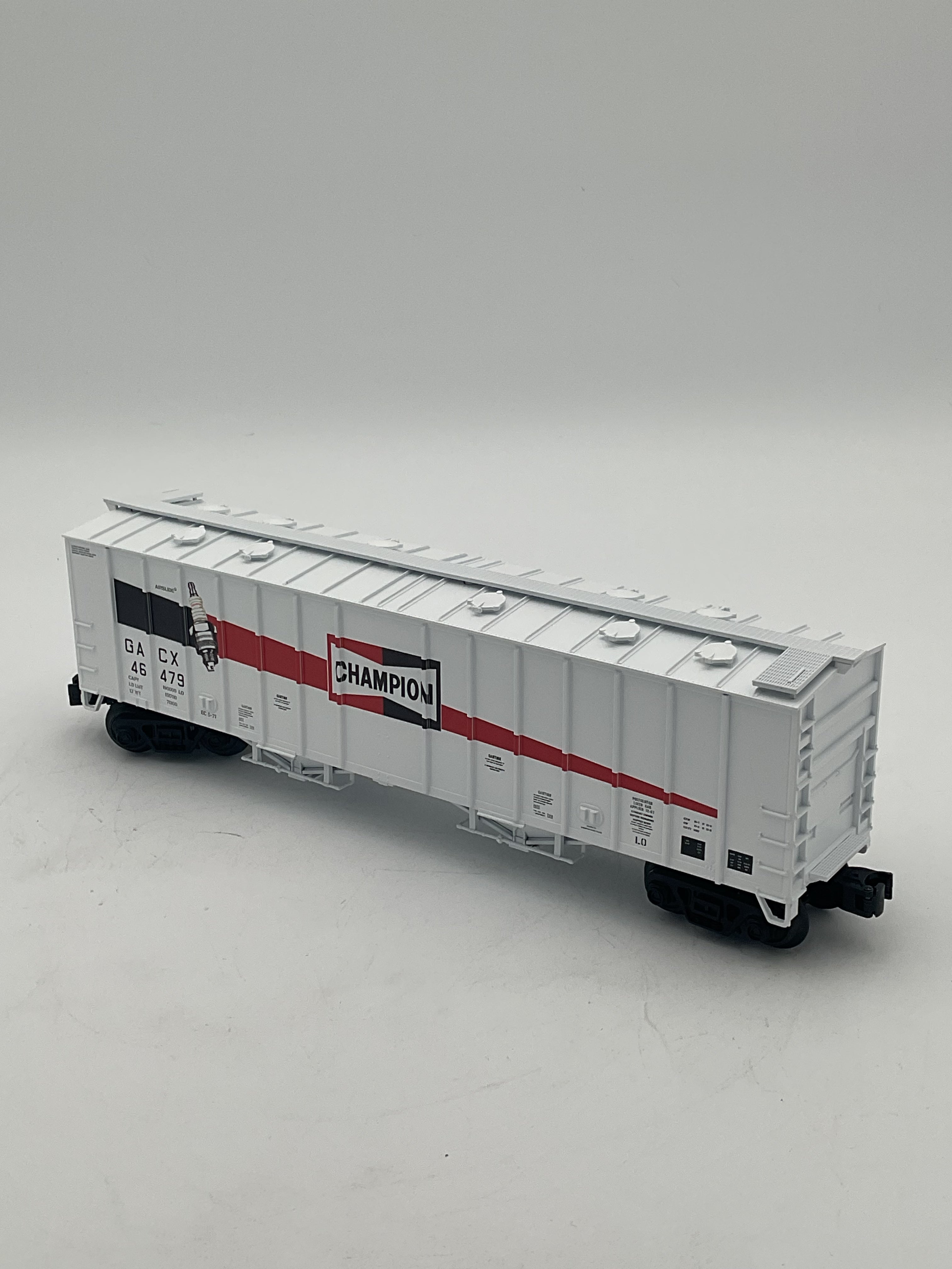 MTH 30-70143D Champion Spark Plug Airslide Hopper Car