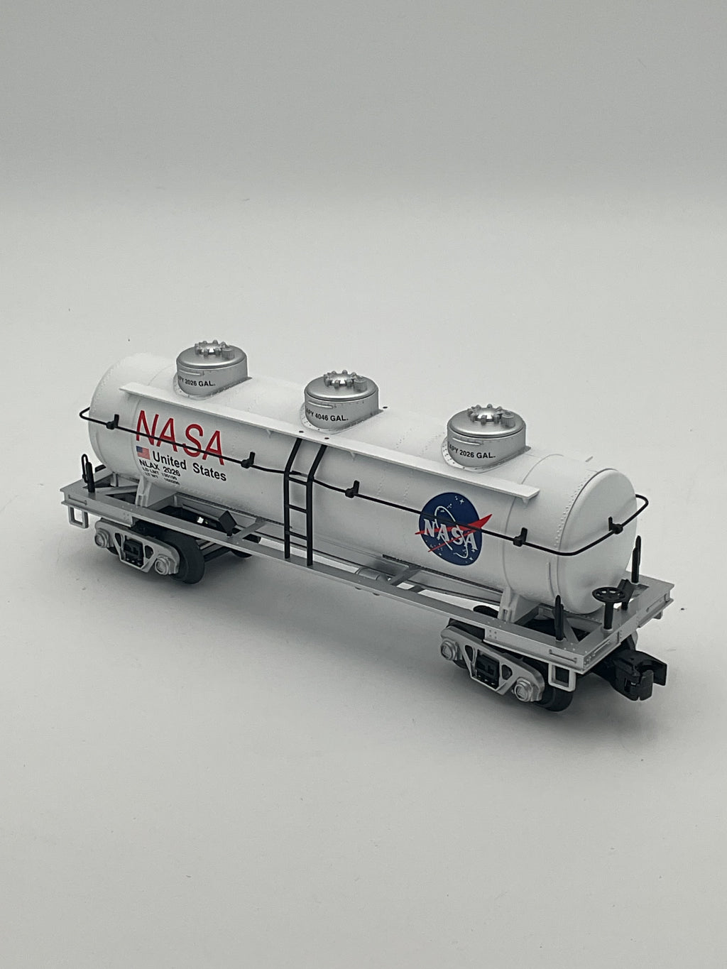 MTH 30-73660 NASA 3-Dome Tank Car