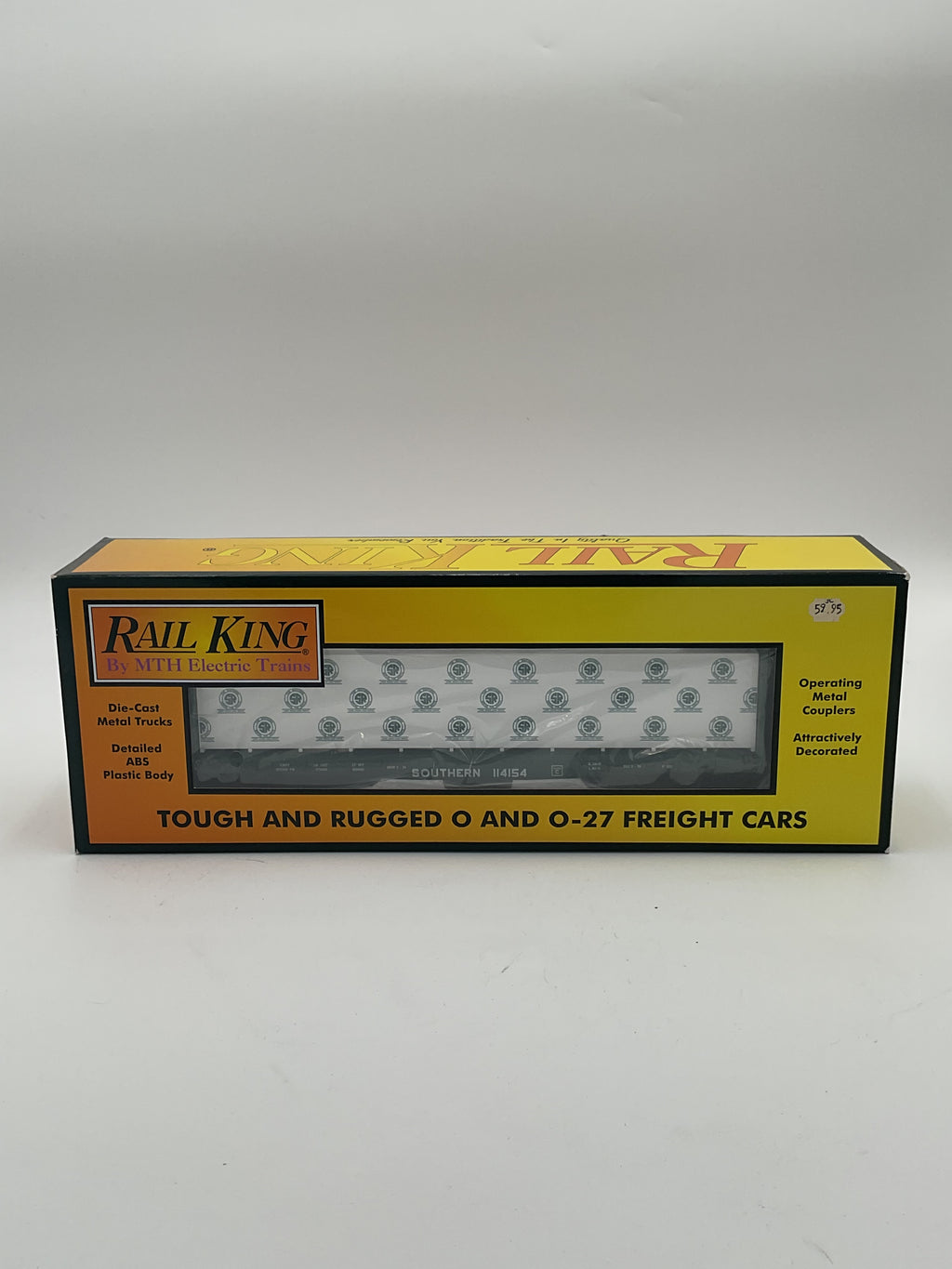 MTH 30-76649 Southern Bulkhead Flatcar w/ Lumber Load