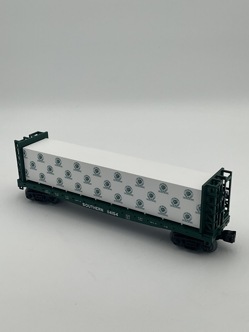 MTH 30-76649 Southern Bulkhead Flatcar w/ Lumber Load