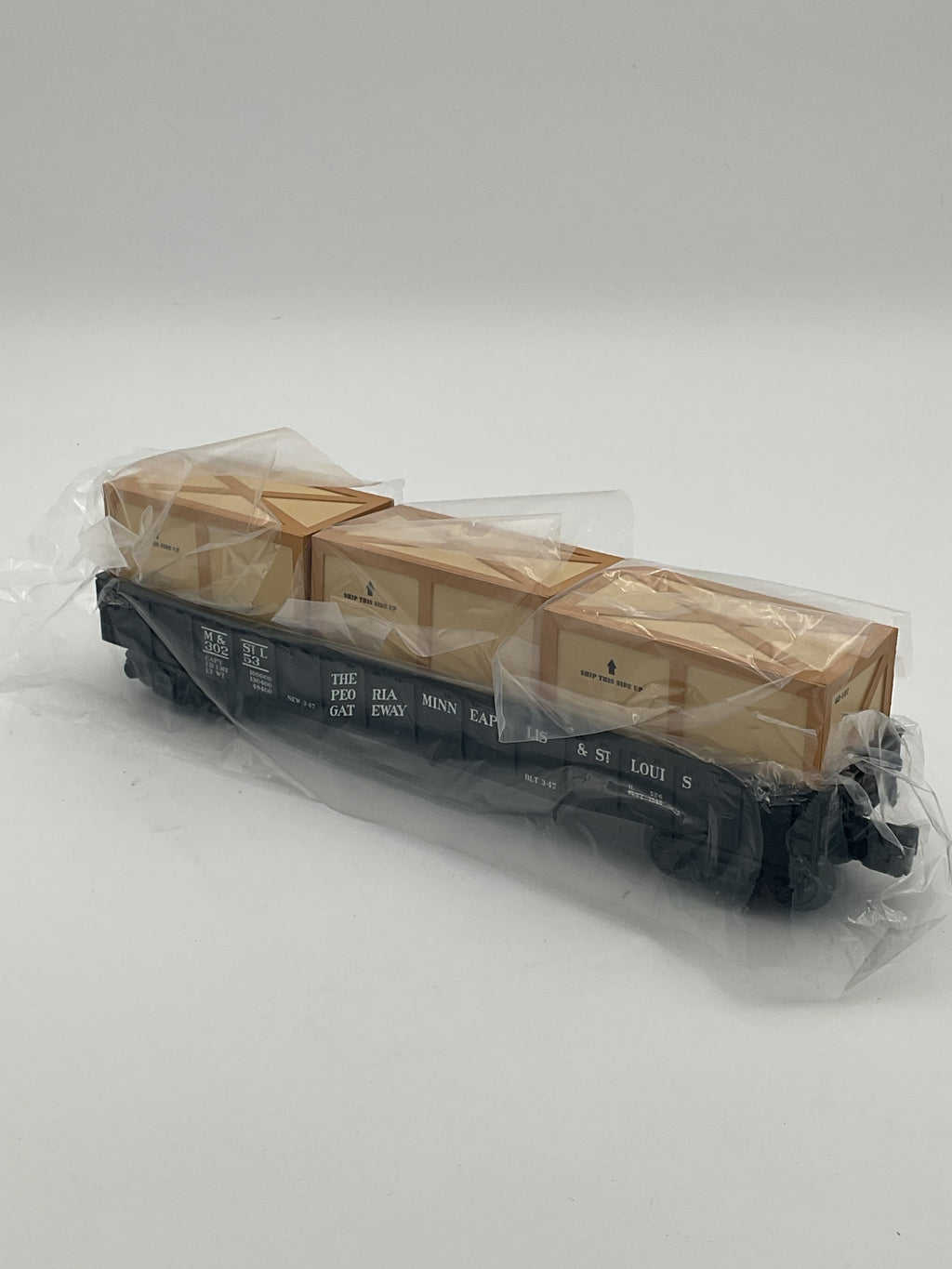 MTH 30-72179 Minneapolis & St. Louis Gondola Car w/ Crates