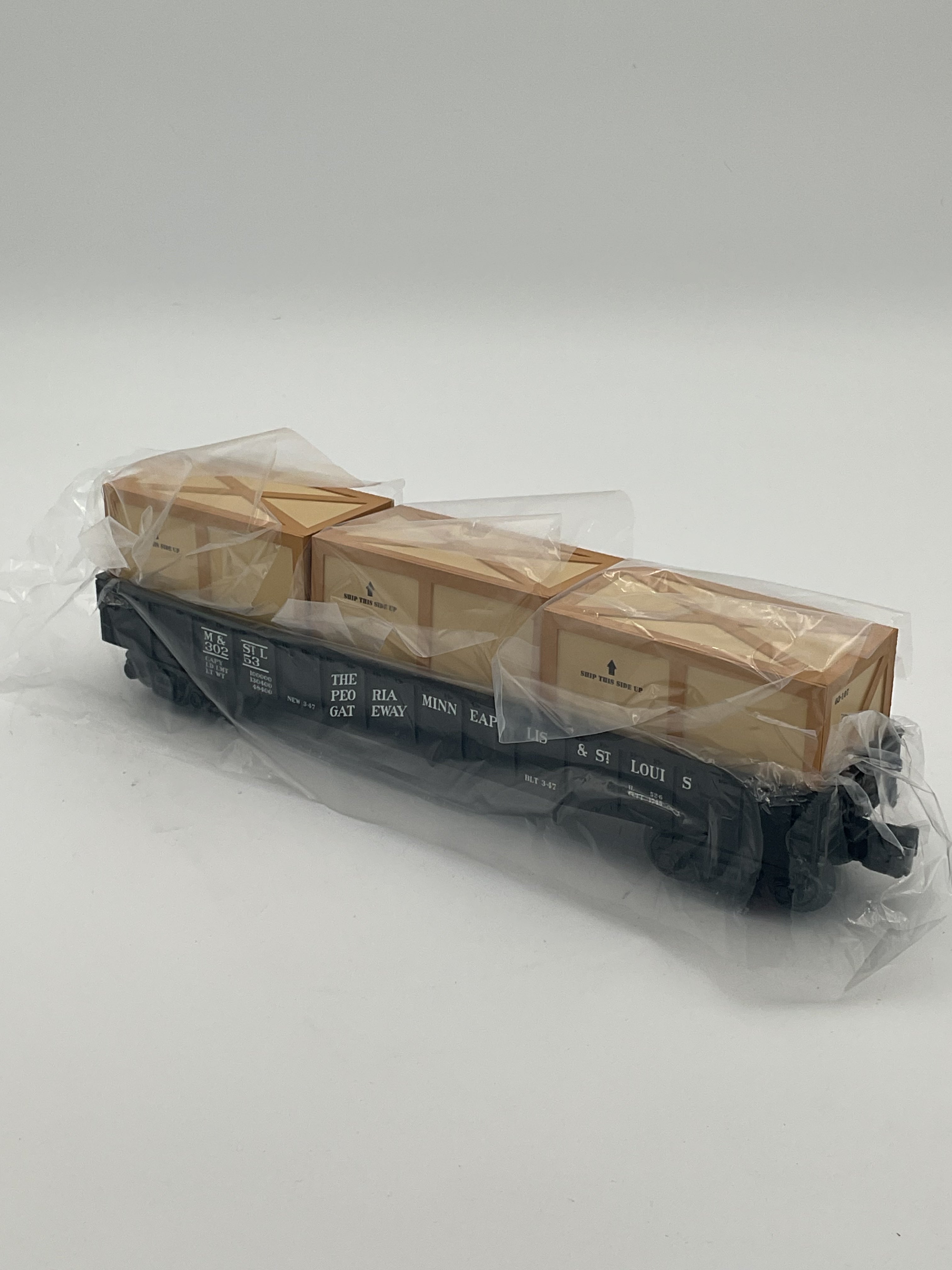 MTH 30-72179 Minneapolis & St. Louis Gondola Car w/ Crates