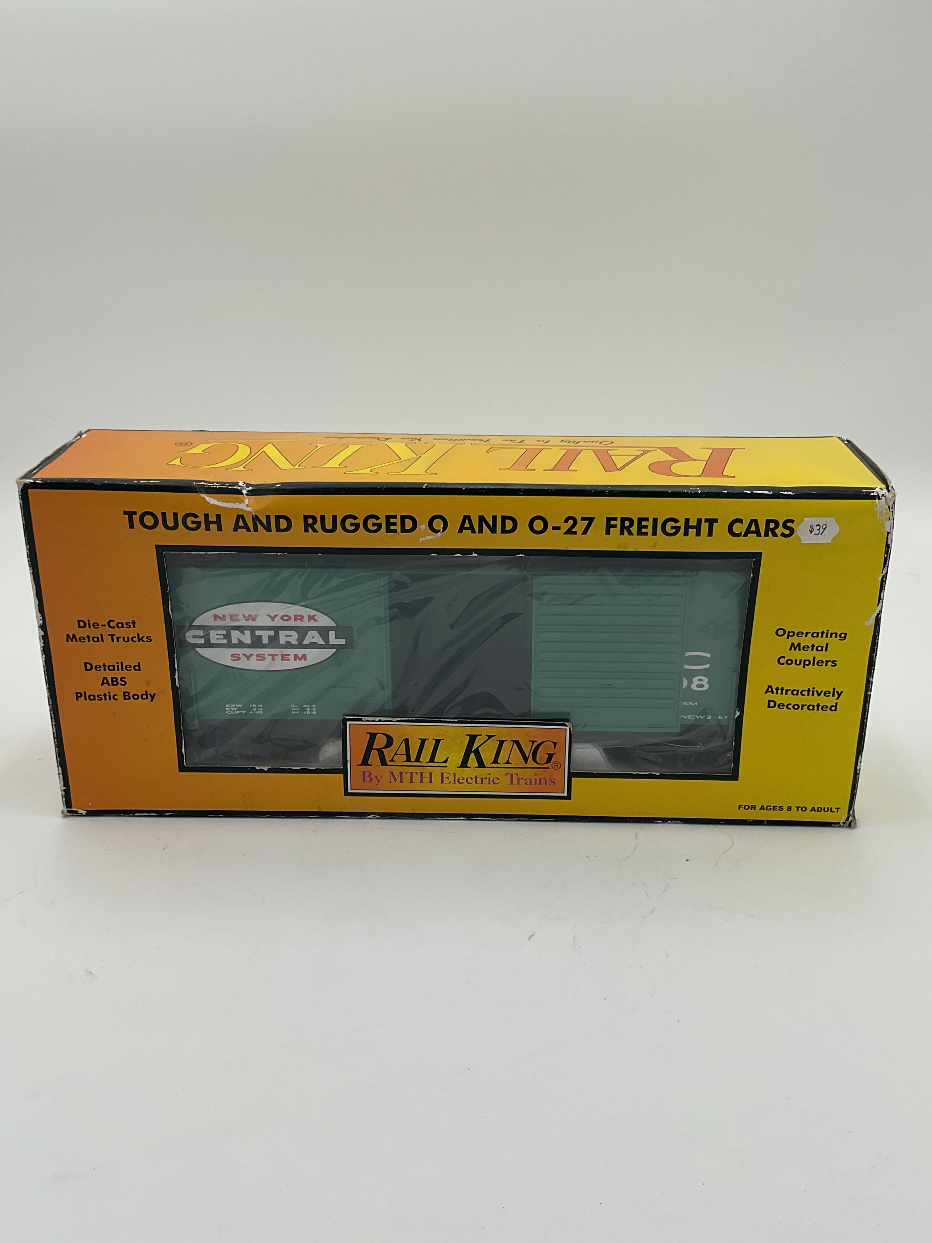 MTH 30-74330 New York Central 40’ High Cube Box Car