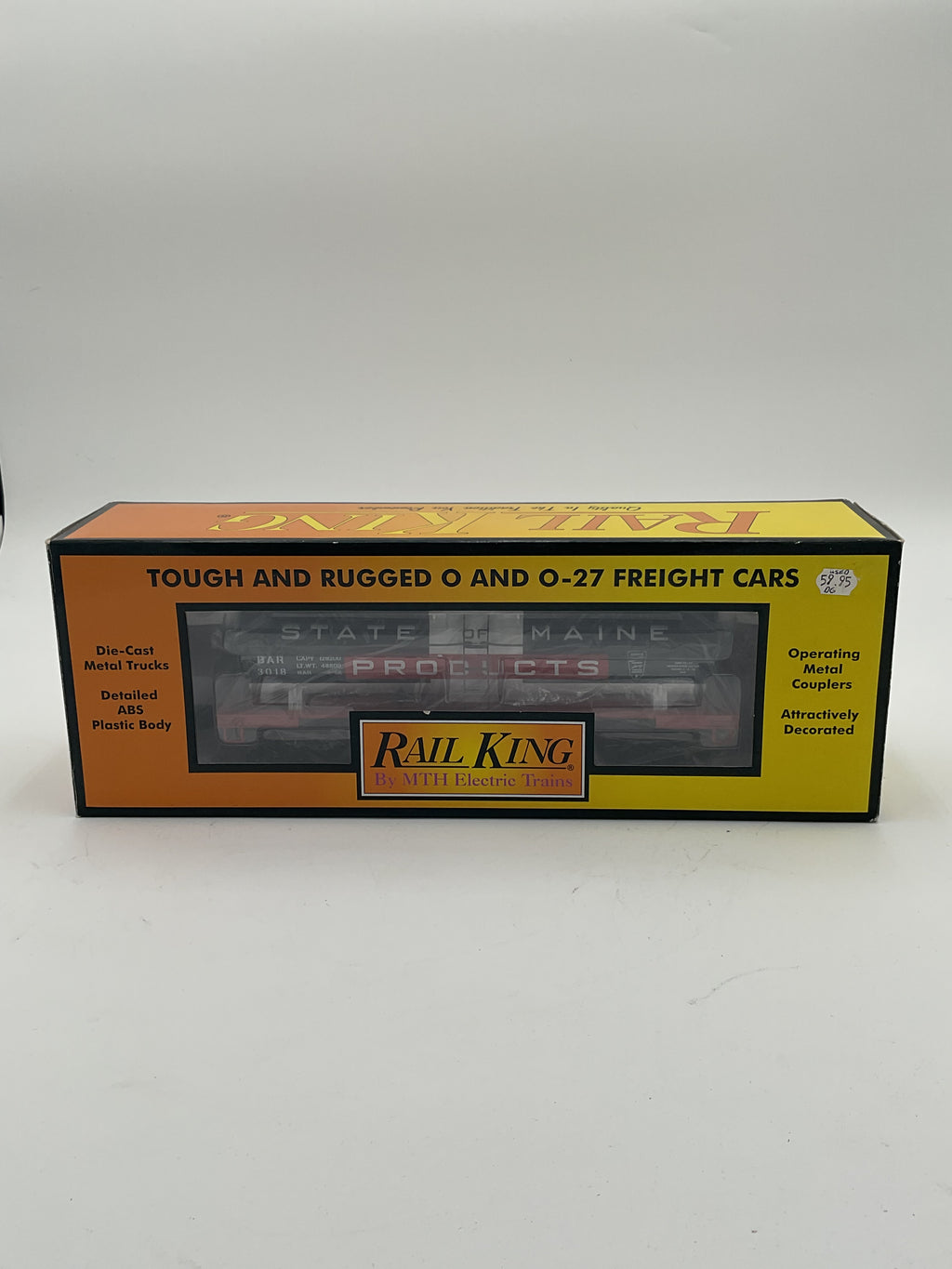 MTH 30-73384 State of Maine 3-Dome Tank Car