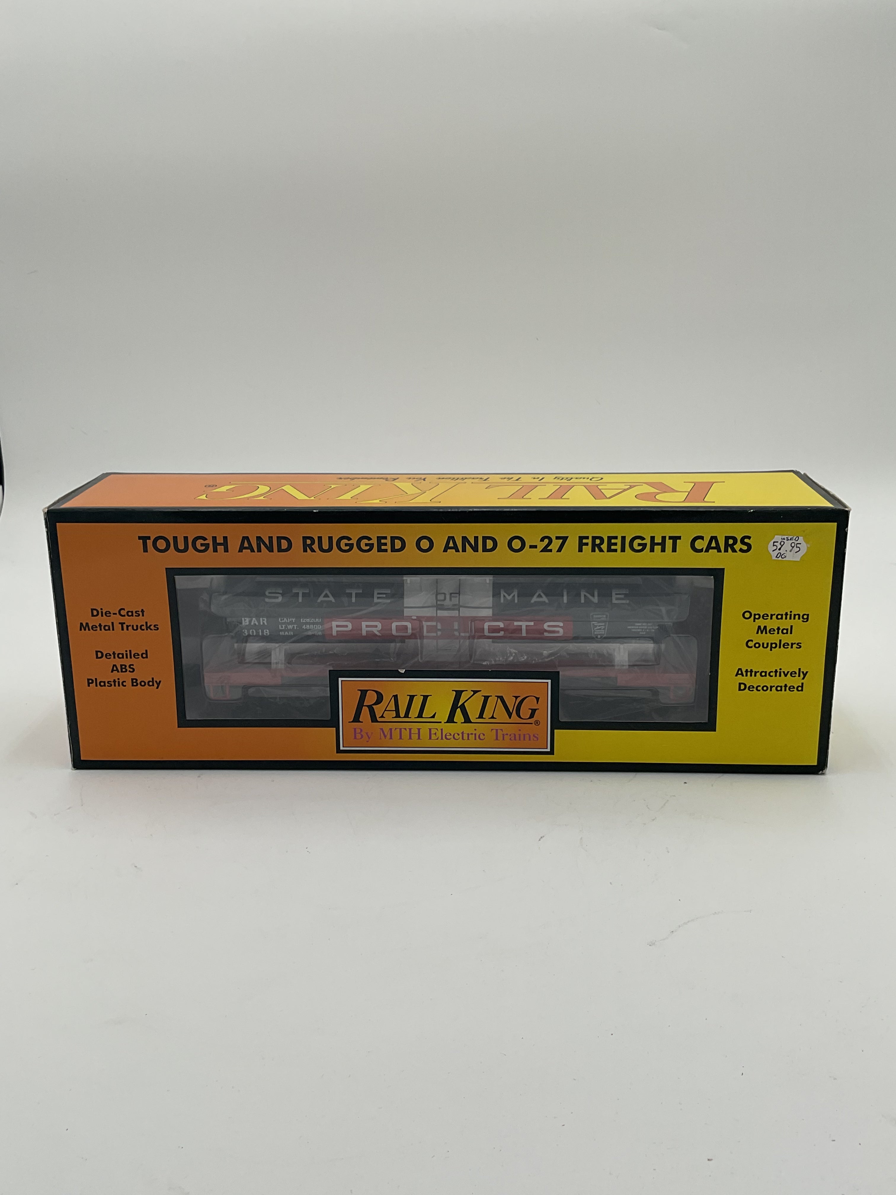 MTH 30-73384 State of Maine 3-Dome Tank Car
