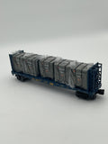 MTH 30-76602 CSX Bulkhead Flat Car w/ LCL Containers