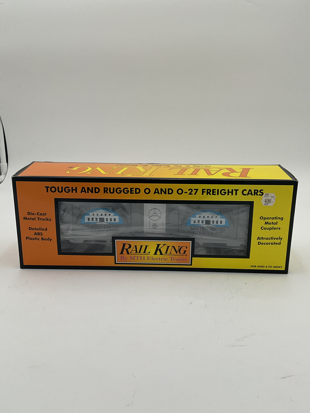 MTH 30-74057 Fort Knox Window Box Car w/ Gold Load