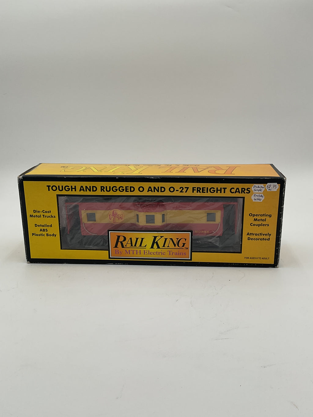 MTH 30-7719 FM Bay Caboose Redc’d 6/15/98 1st Product Sample