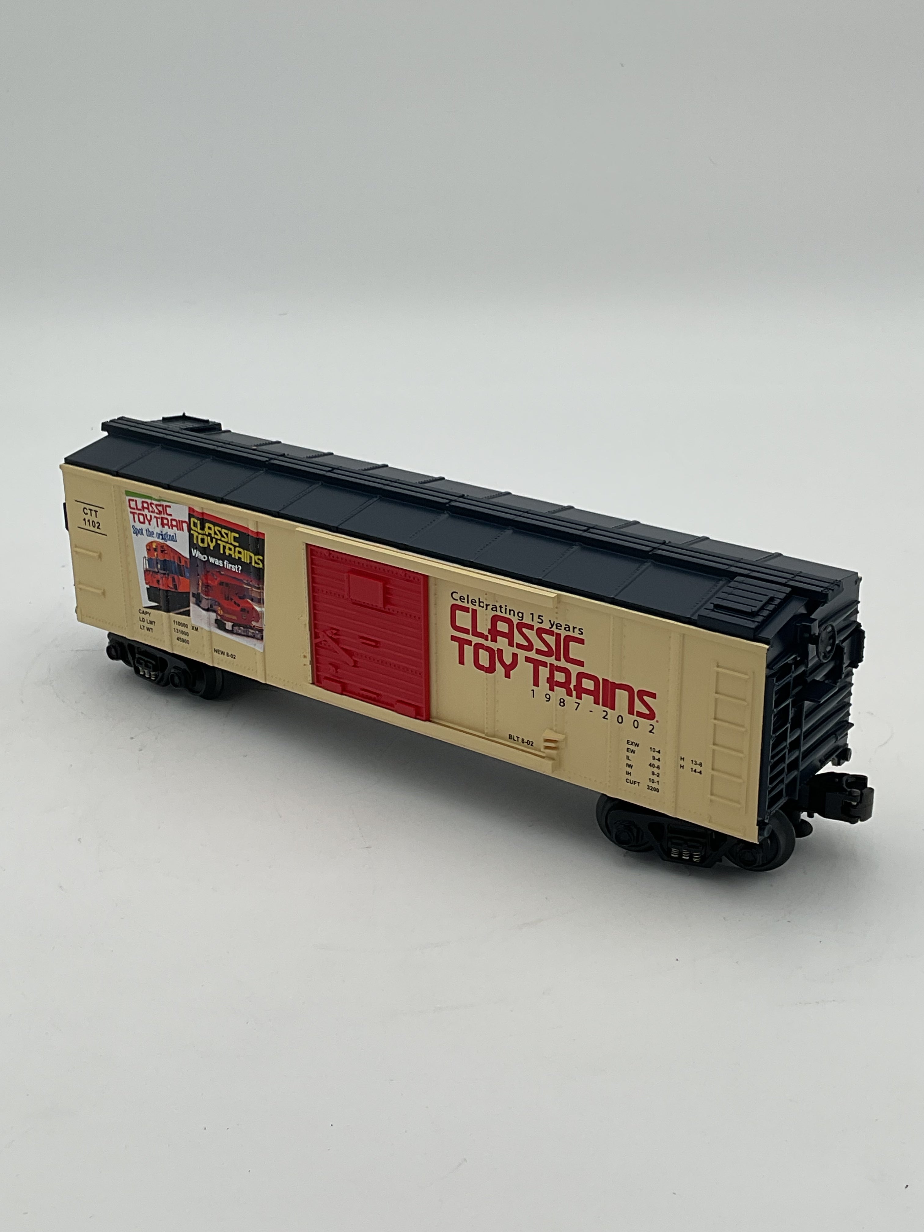 MTH 30-74050 CTT- 15th Anniversary Box Car
