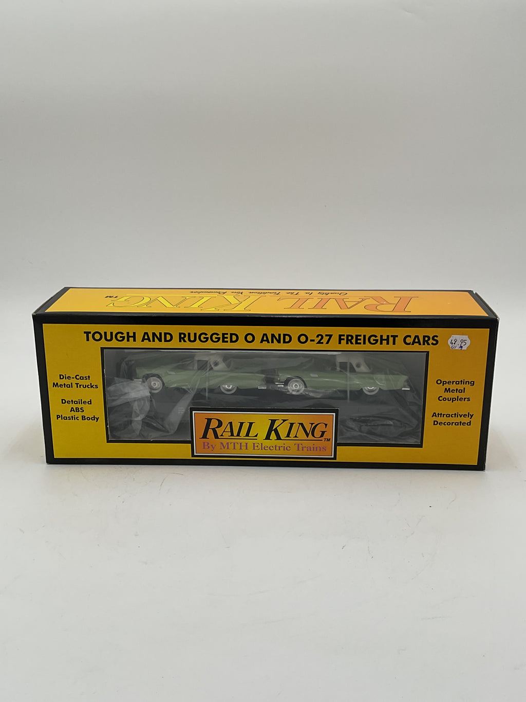 MTH 30-7613 MTH Auto Transport Flat Car w/ T’Birds