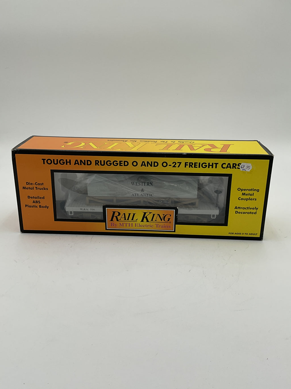 MTH 30-7320 W.A.R.R. Wooden Tank Car - 19th Century