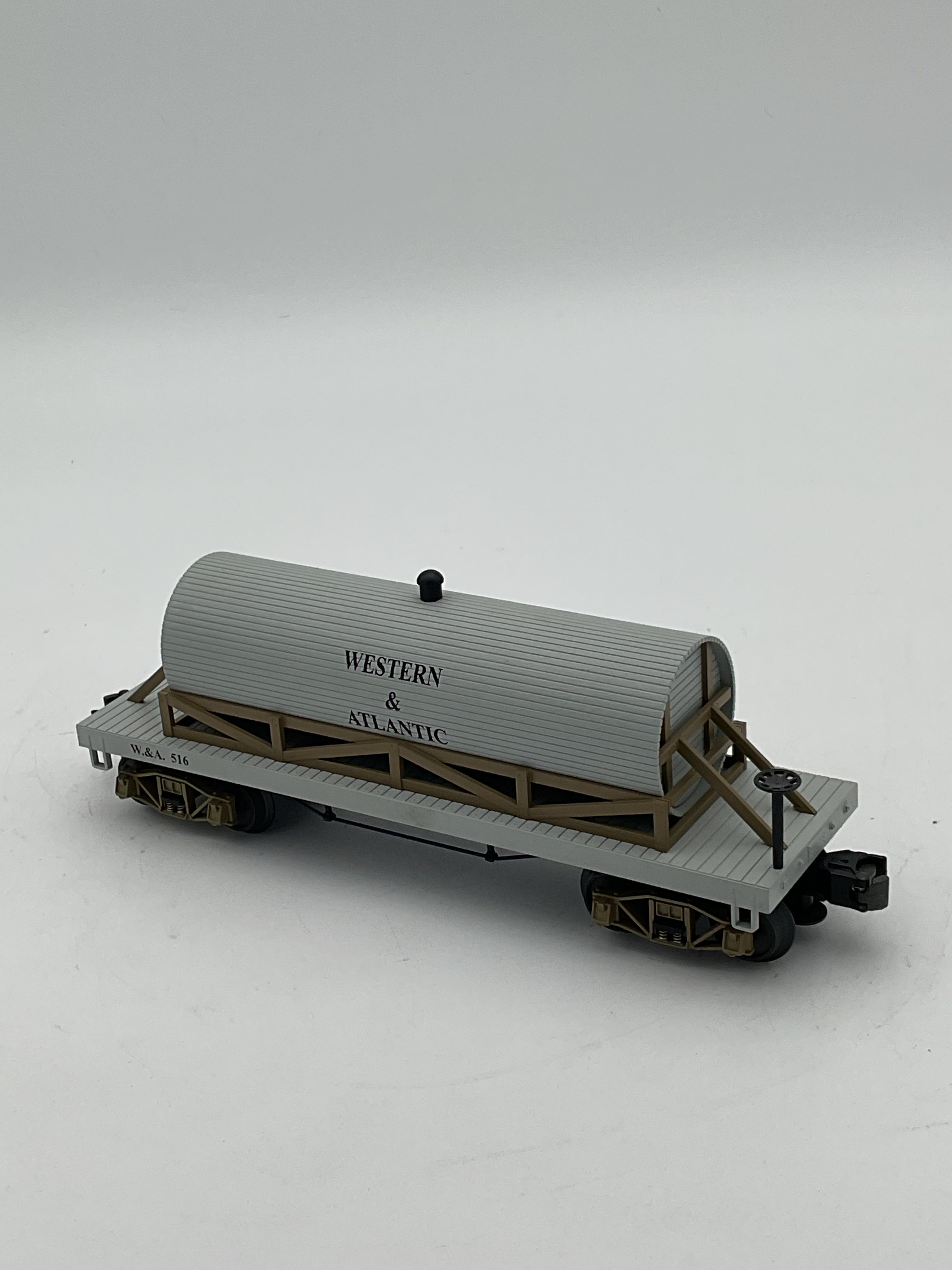 MTH 30-7320 W.A.R.R. Wooden Tank Car - 19th Century