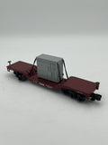 MTH 30-7612 MTH Construction Depressed Flatcar w/ Transformer