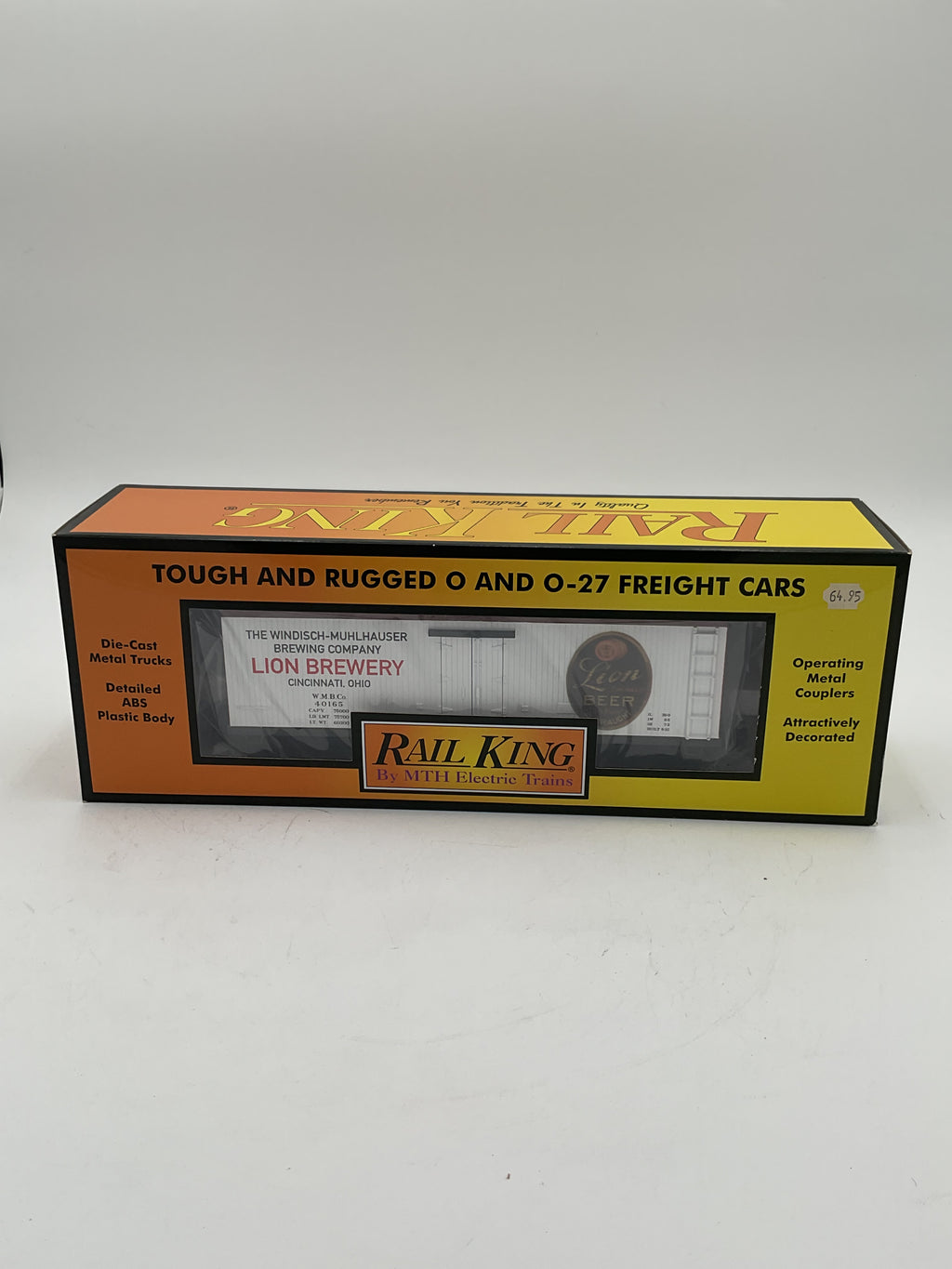 MTH 30-78217 Lion Beer 19th Century Reefer Car