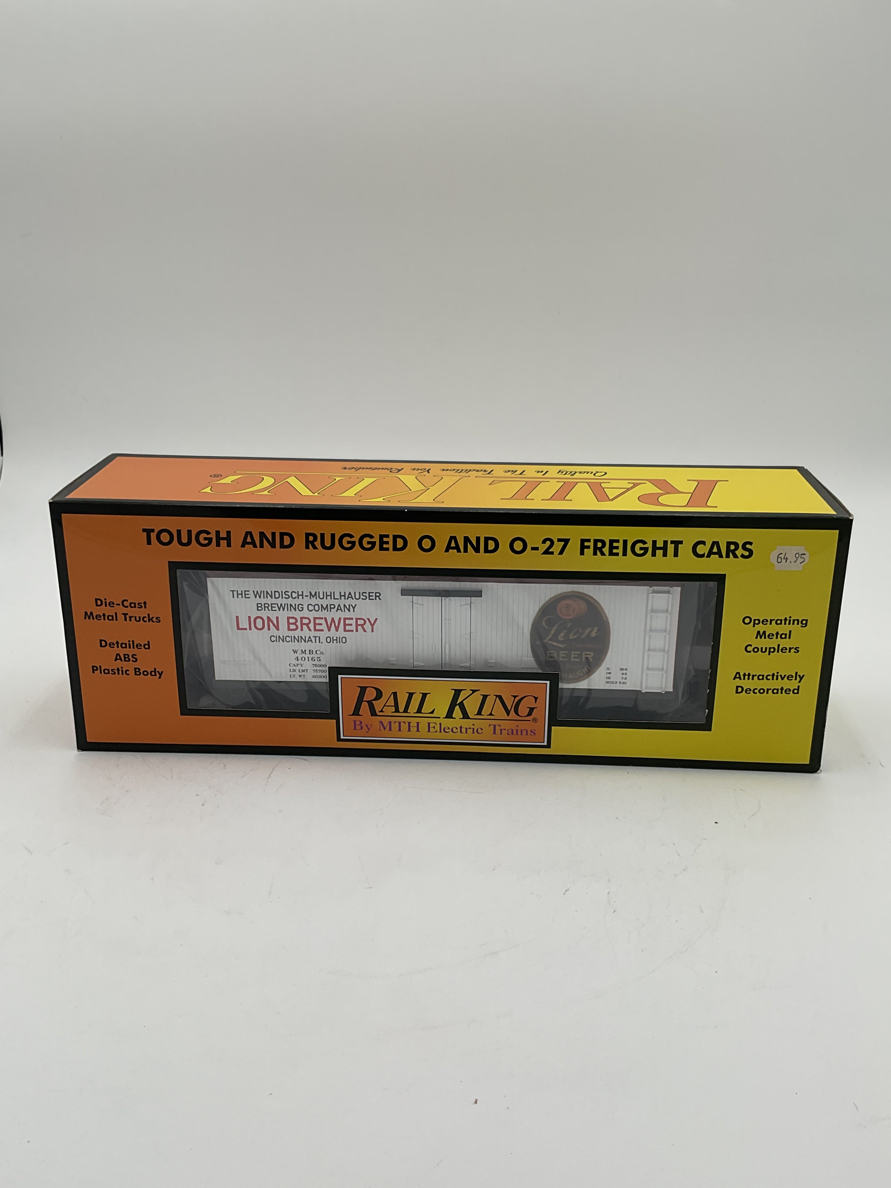 MTH 30-78217 Lion Beer 19th Century Reefer Car