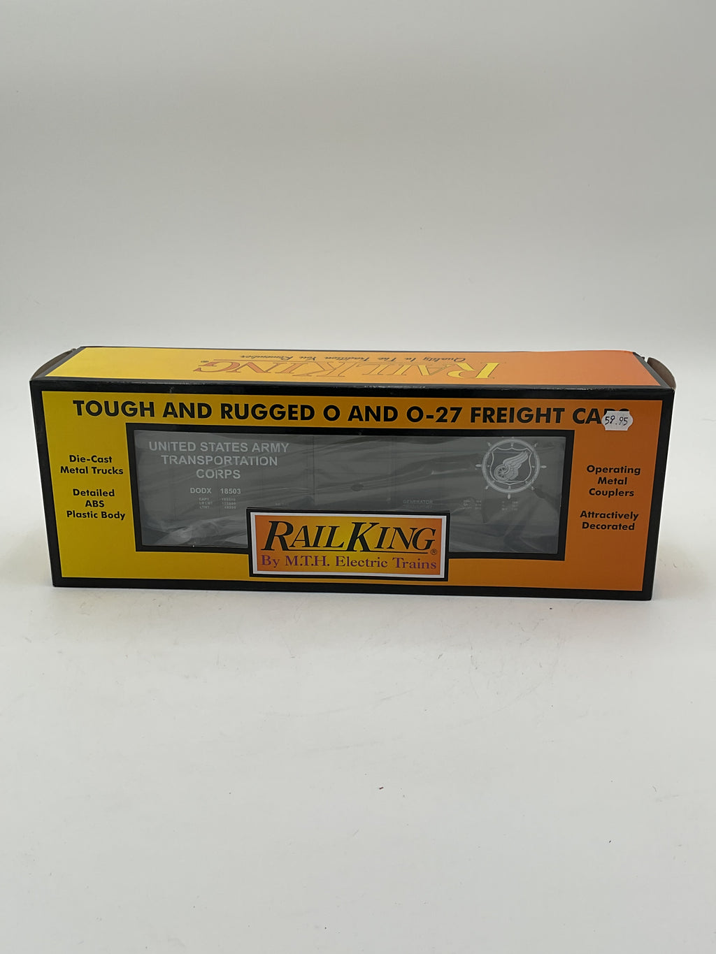 MTH 30-71131 U.S. Army Rounded Roof Box Car