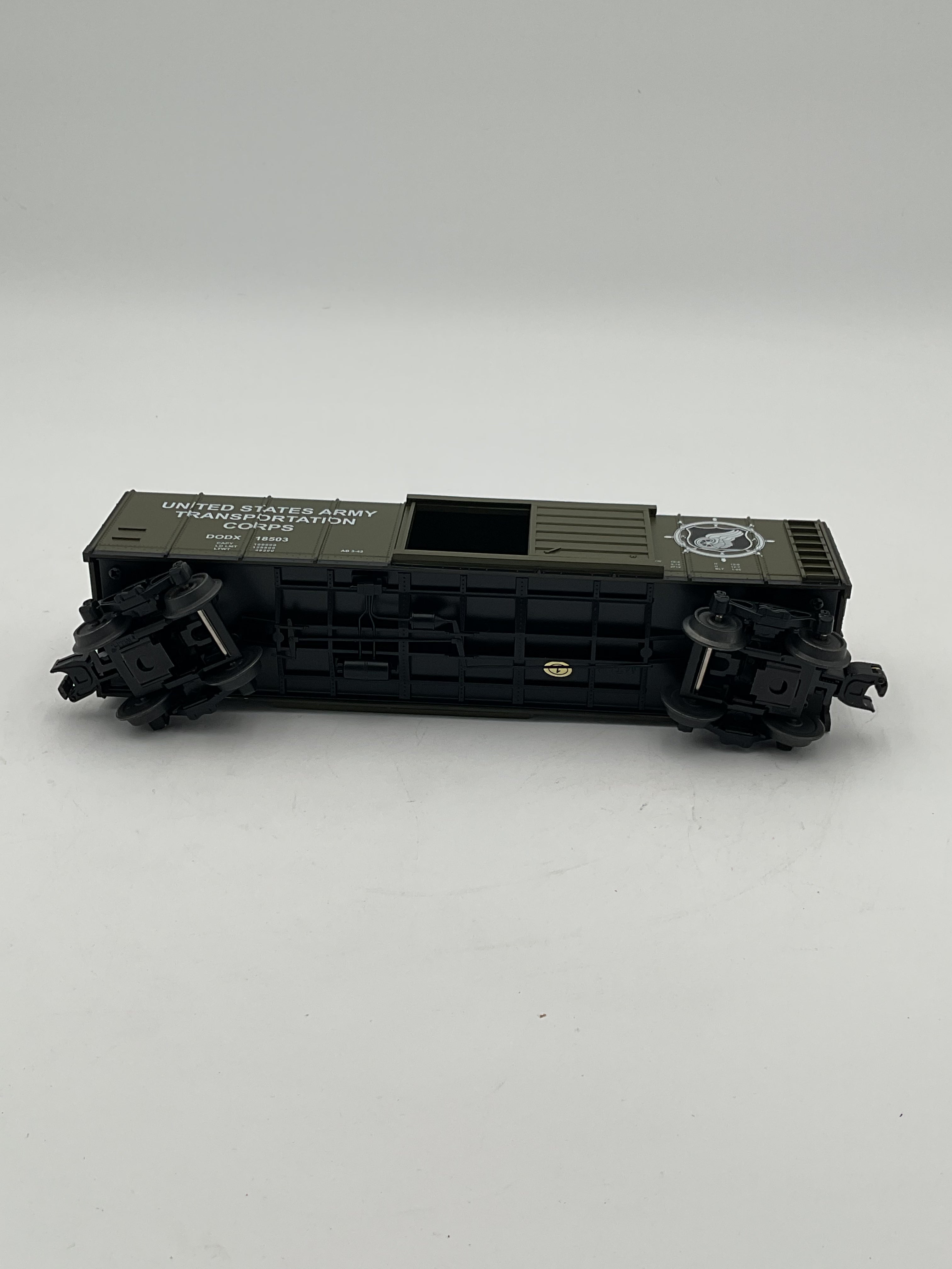 MTH 30-71131 U.S. Army Rounded Roof Box Car